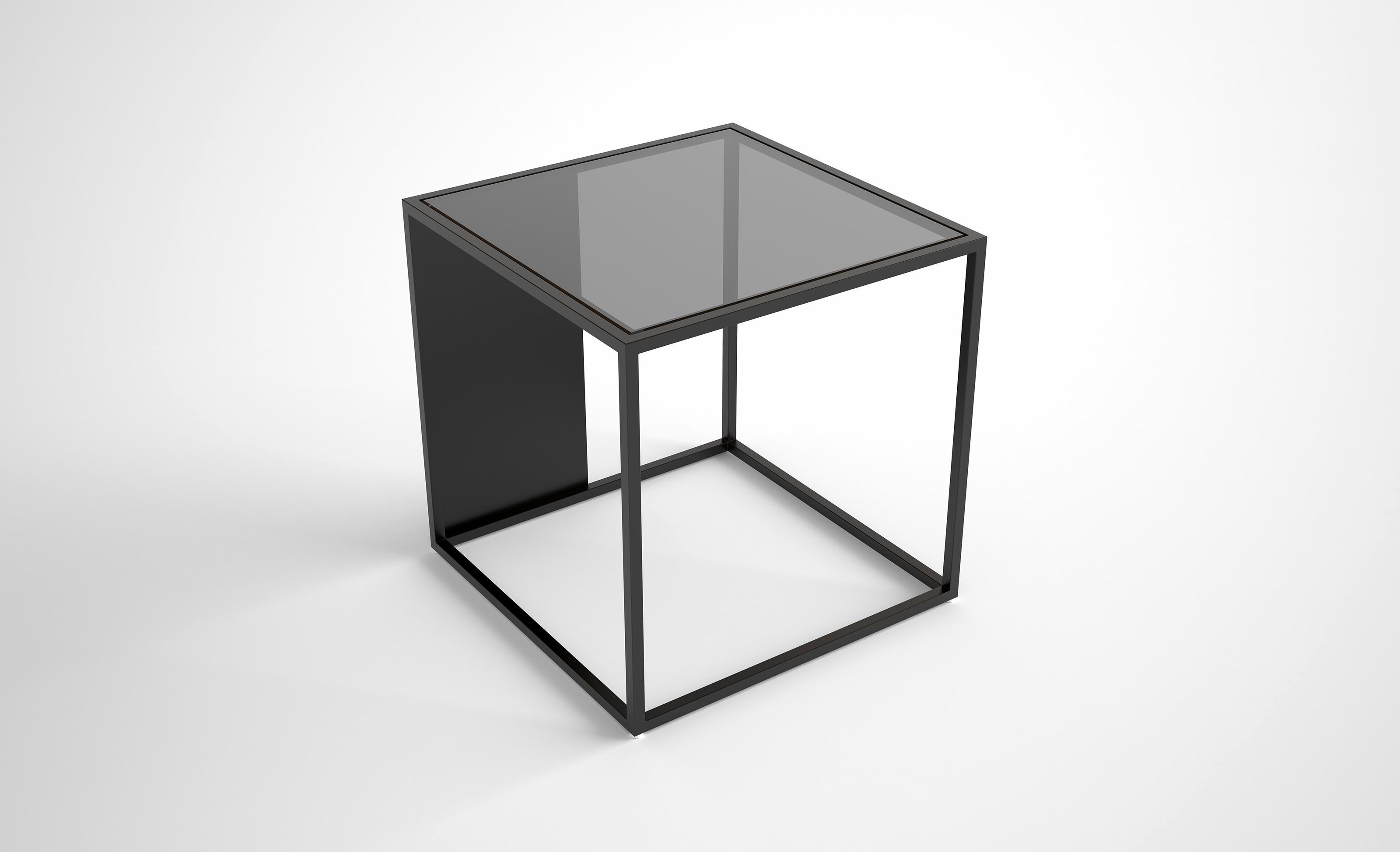 American Half & Half Side Table by Phase Design For Sale