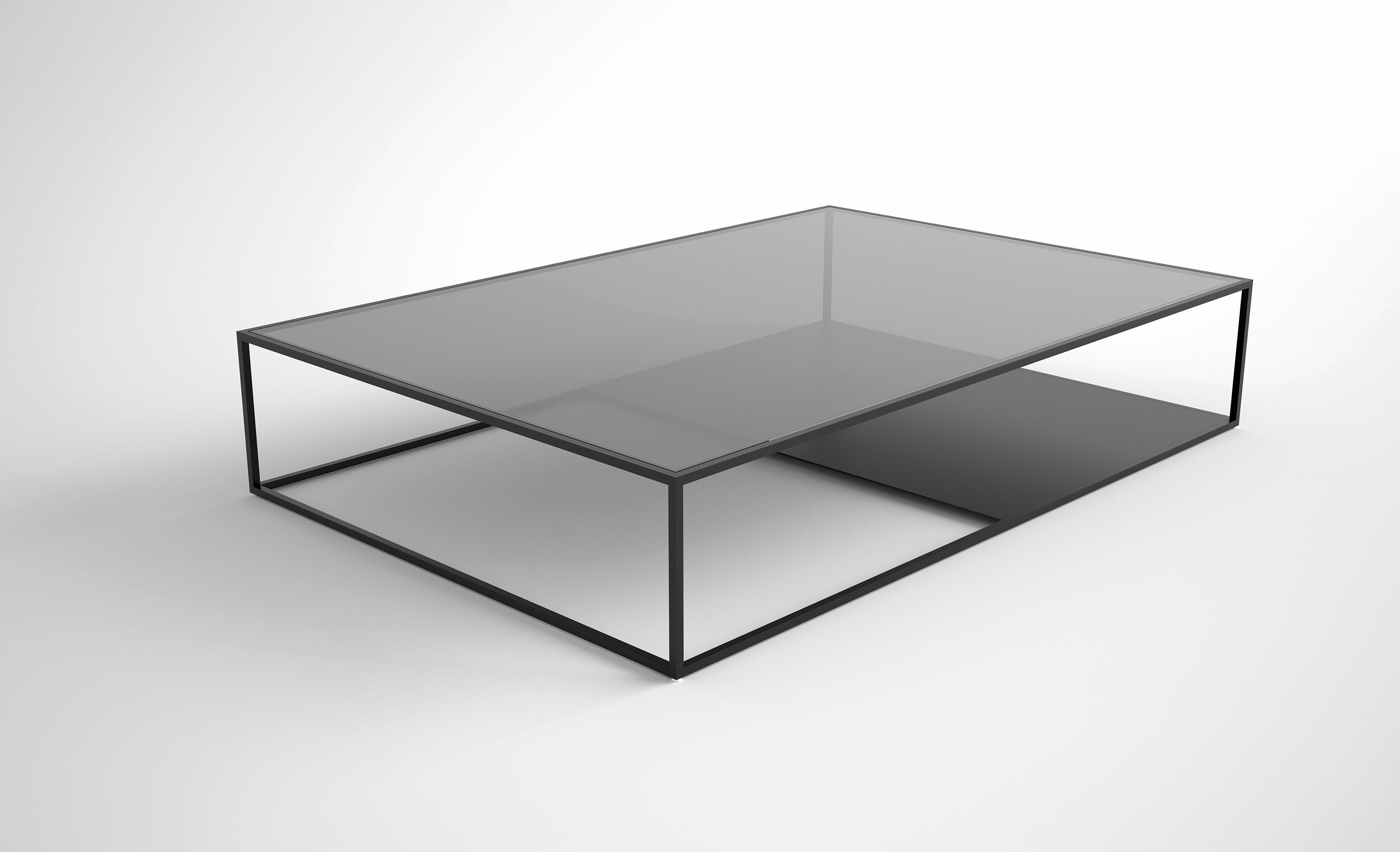 Modern Half & Half Version A Coffee Table by Phase Design For Sale