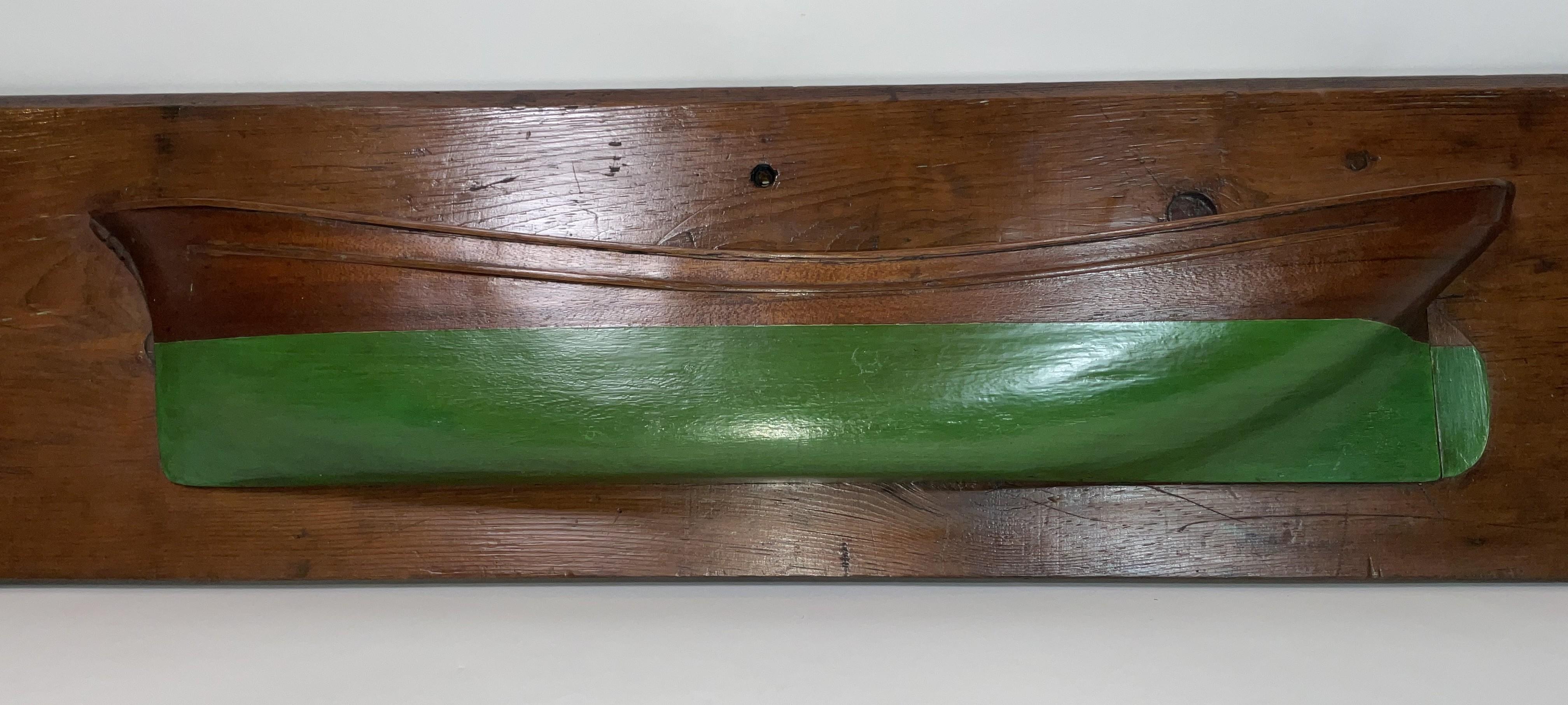 Milieu du XXe siècle Half Hull Model of an American Packet Ship en vente