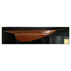 Half Hull Model of the 'Yum', Ireland