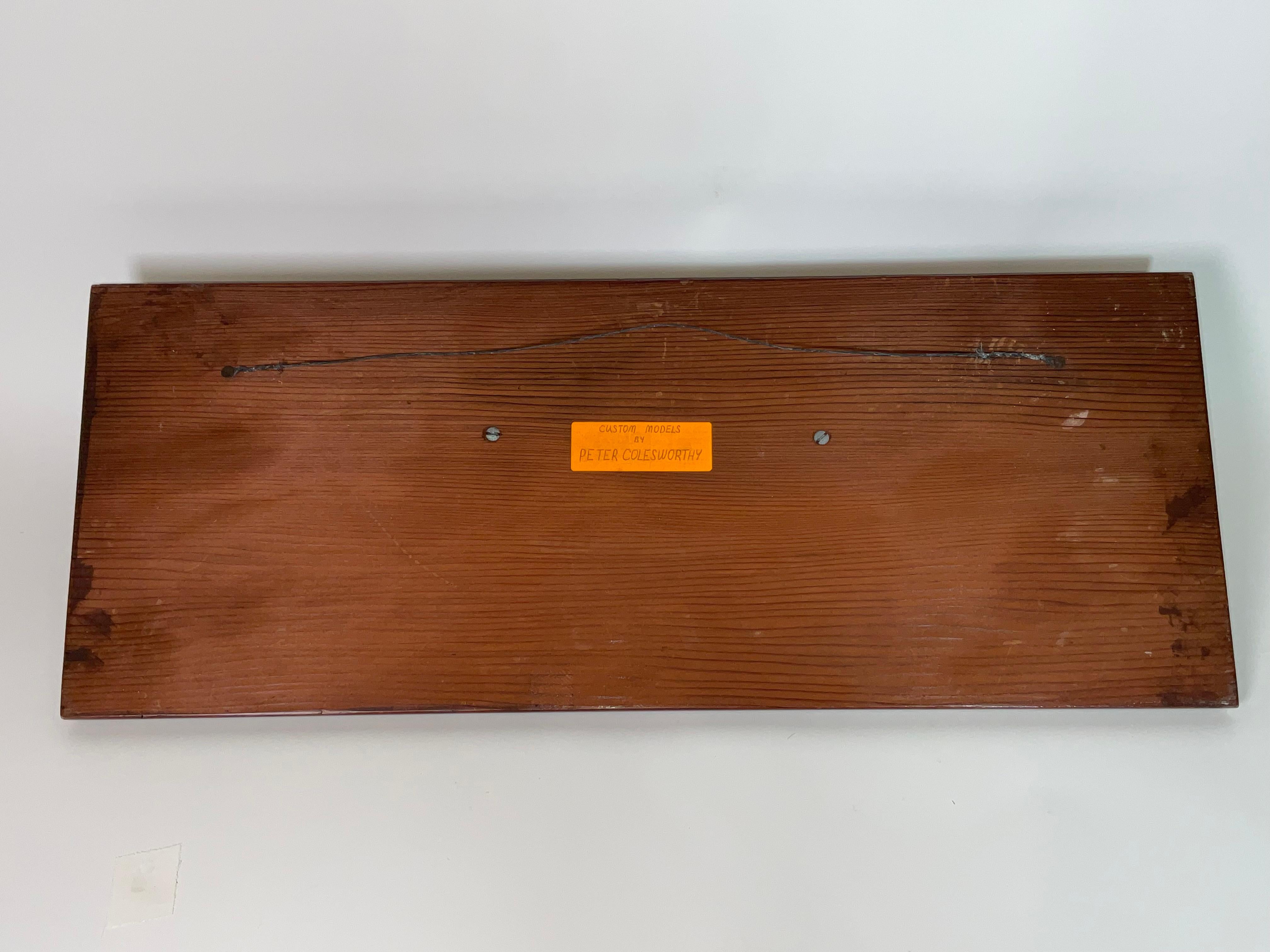 Half Model of a Sailboat Called Rub a Dub Dub in vendita 3