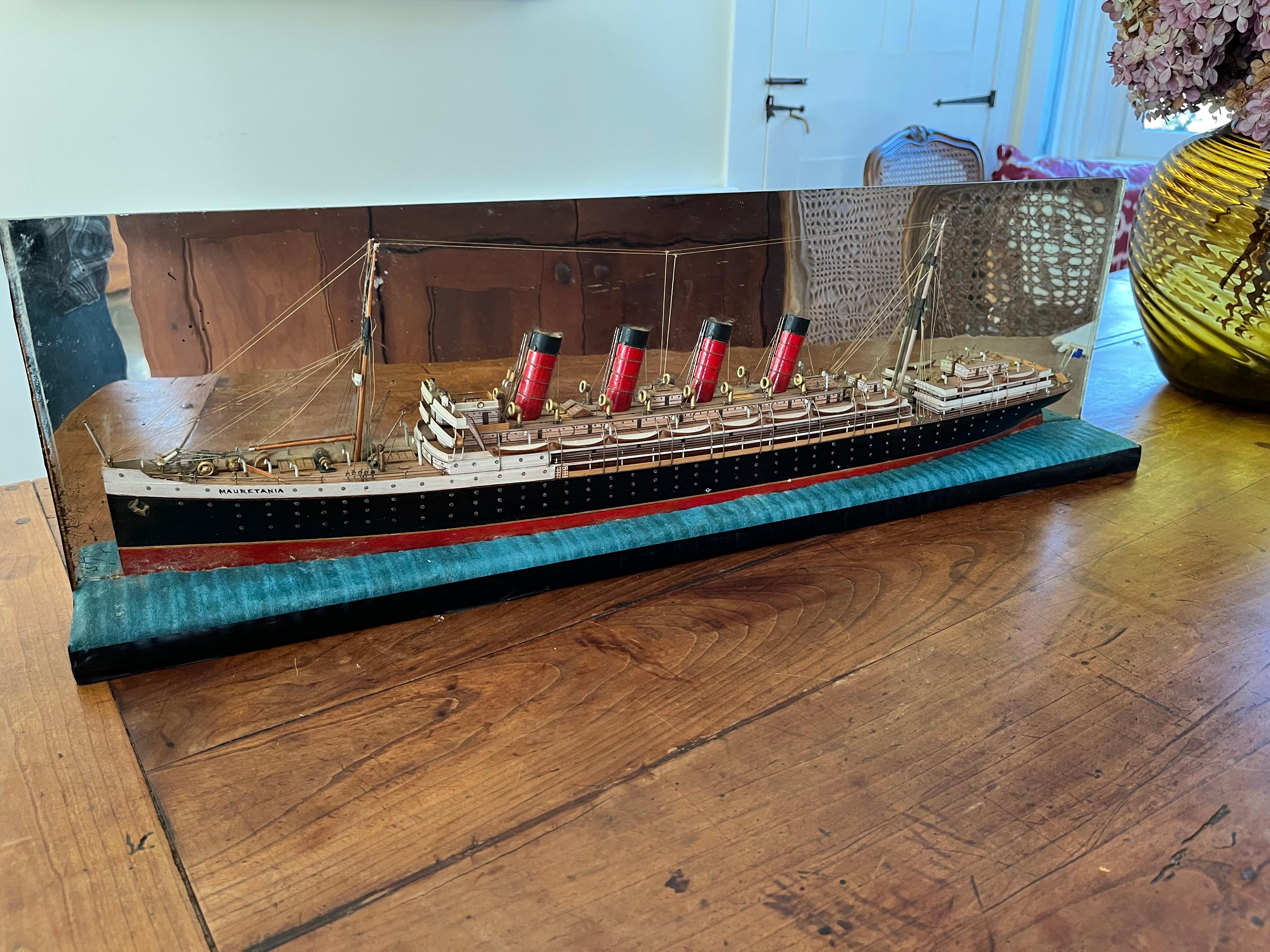mauretania ship model