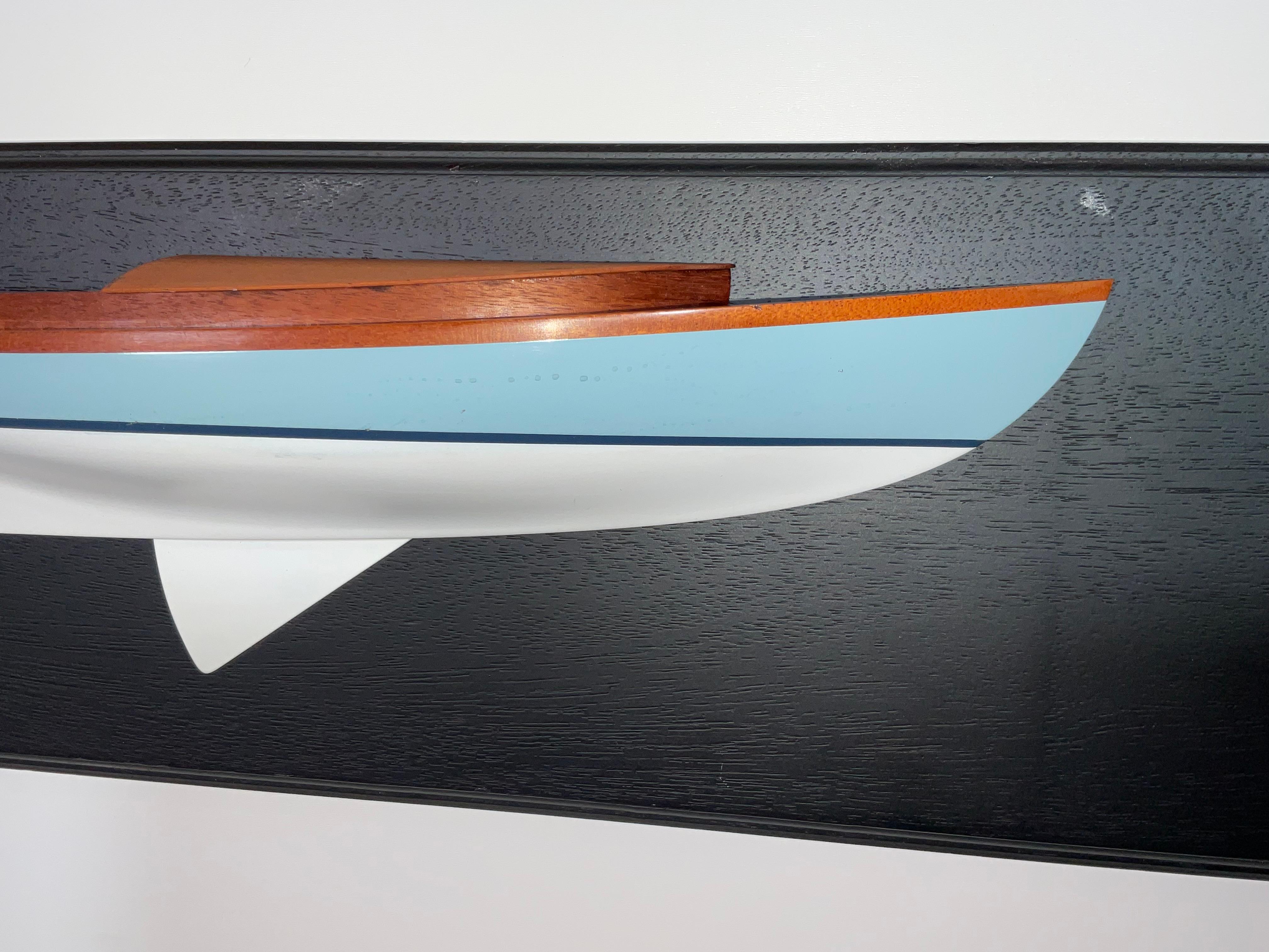 Legno Half Model of the Herreshoff Yacht Pleasure in vendita