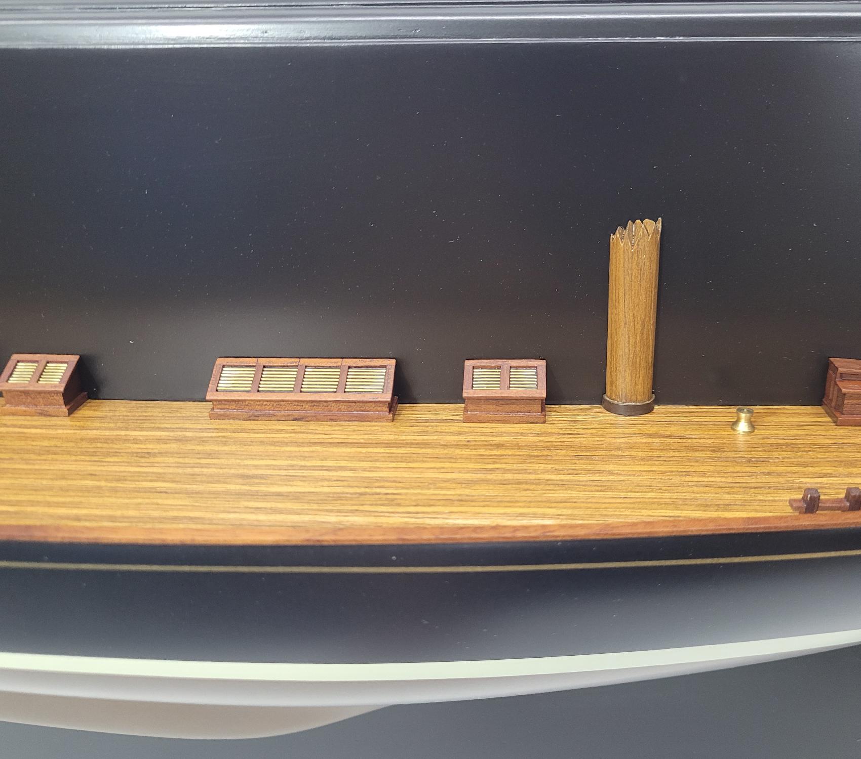 Half Model of the King’s Yacht Britannia For Sale 3