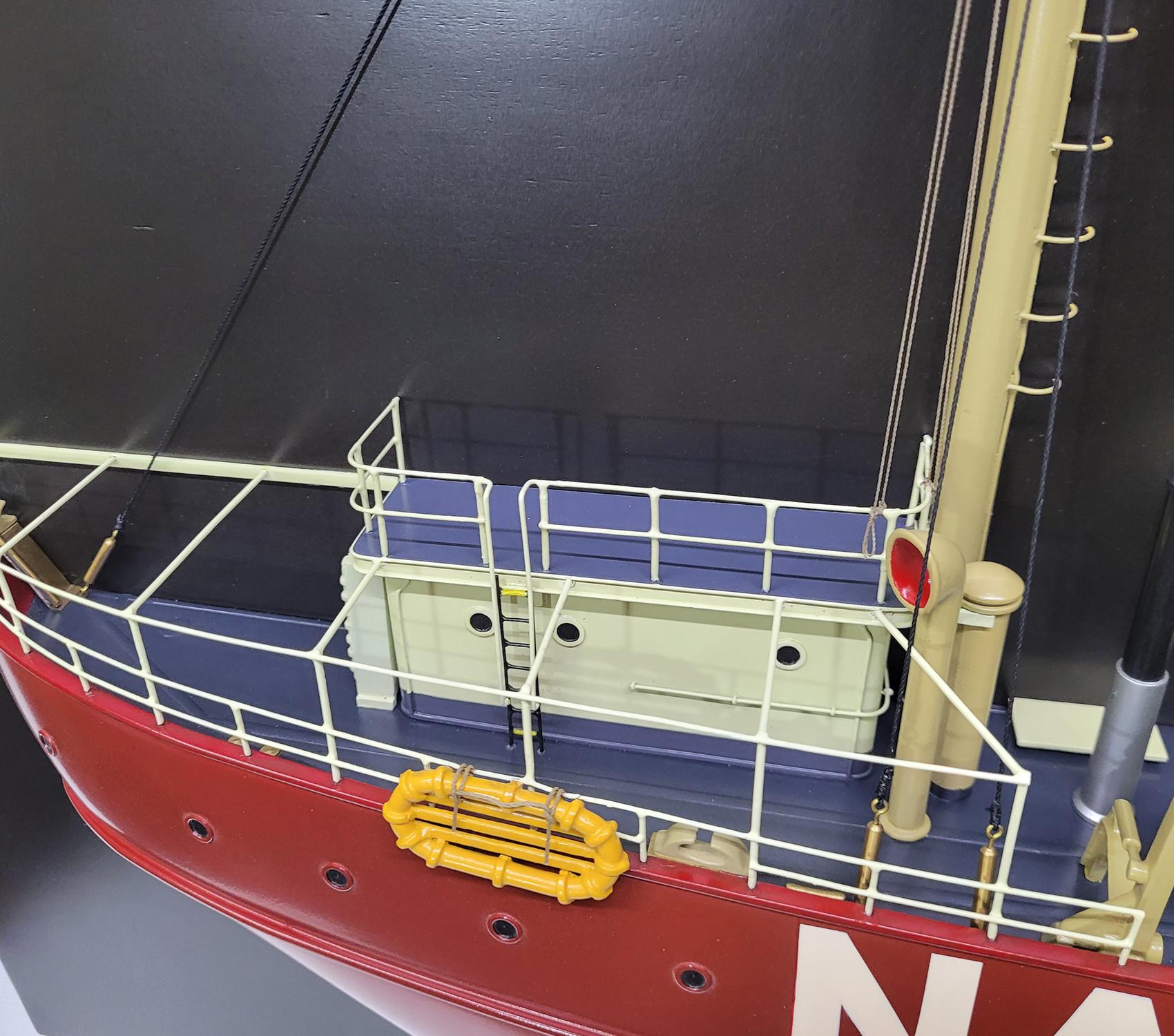 Half Model of the Lightship Nantucket For Sale 5