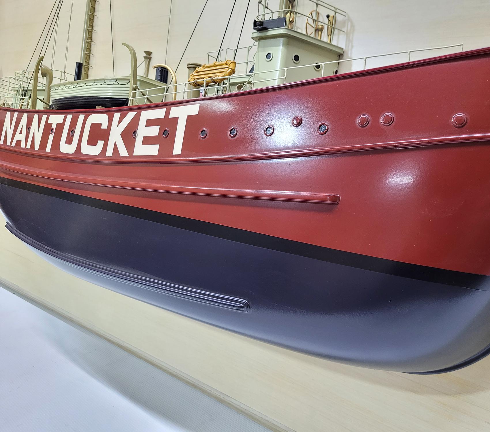 Half Model of the Lightship Nantucket 9
