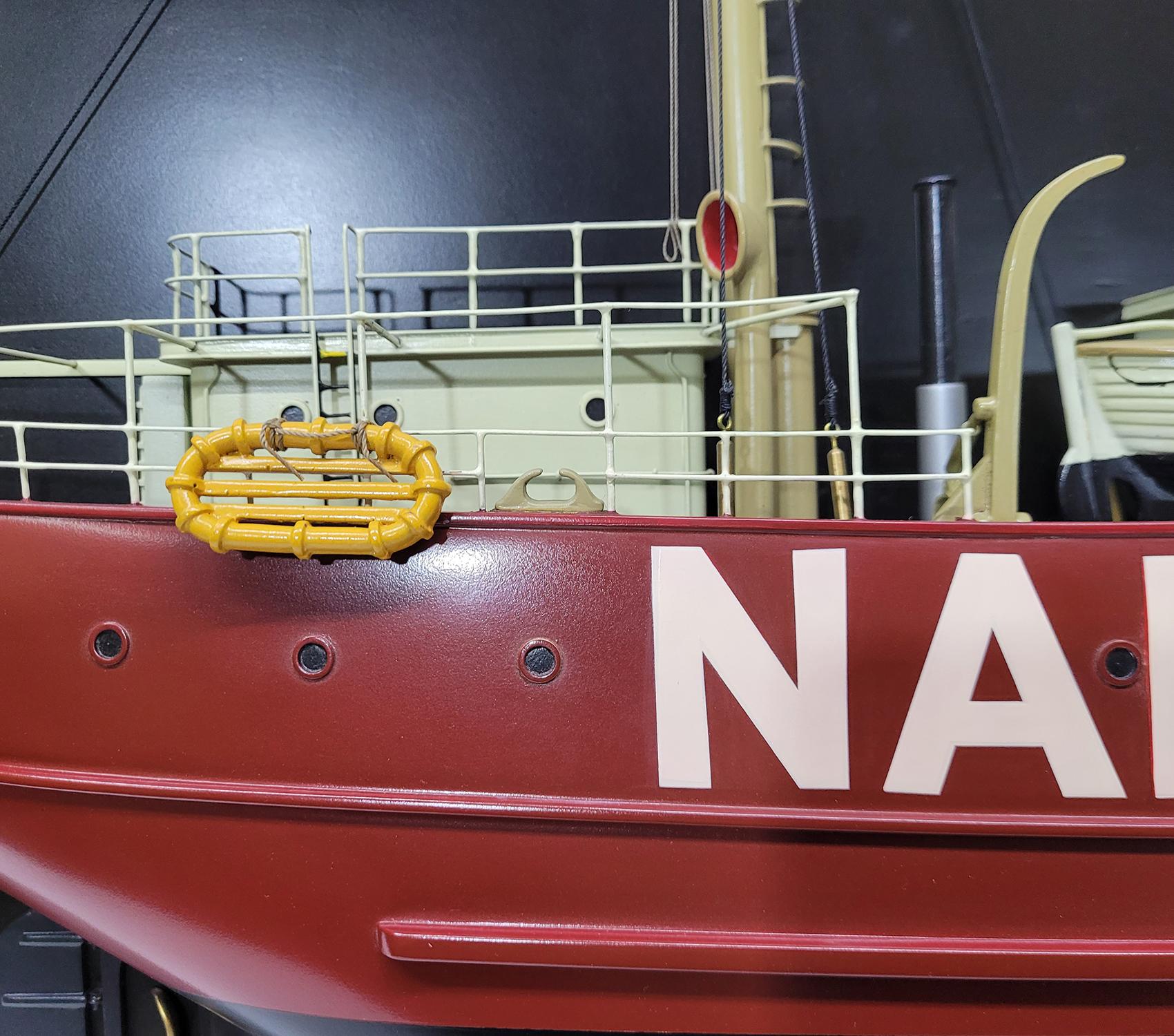Half Model of the Lightship Nantucket For Sale 9