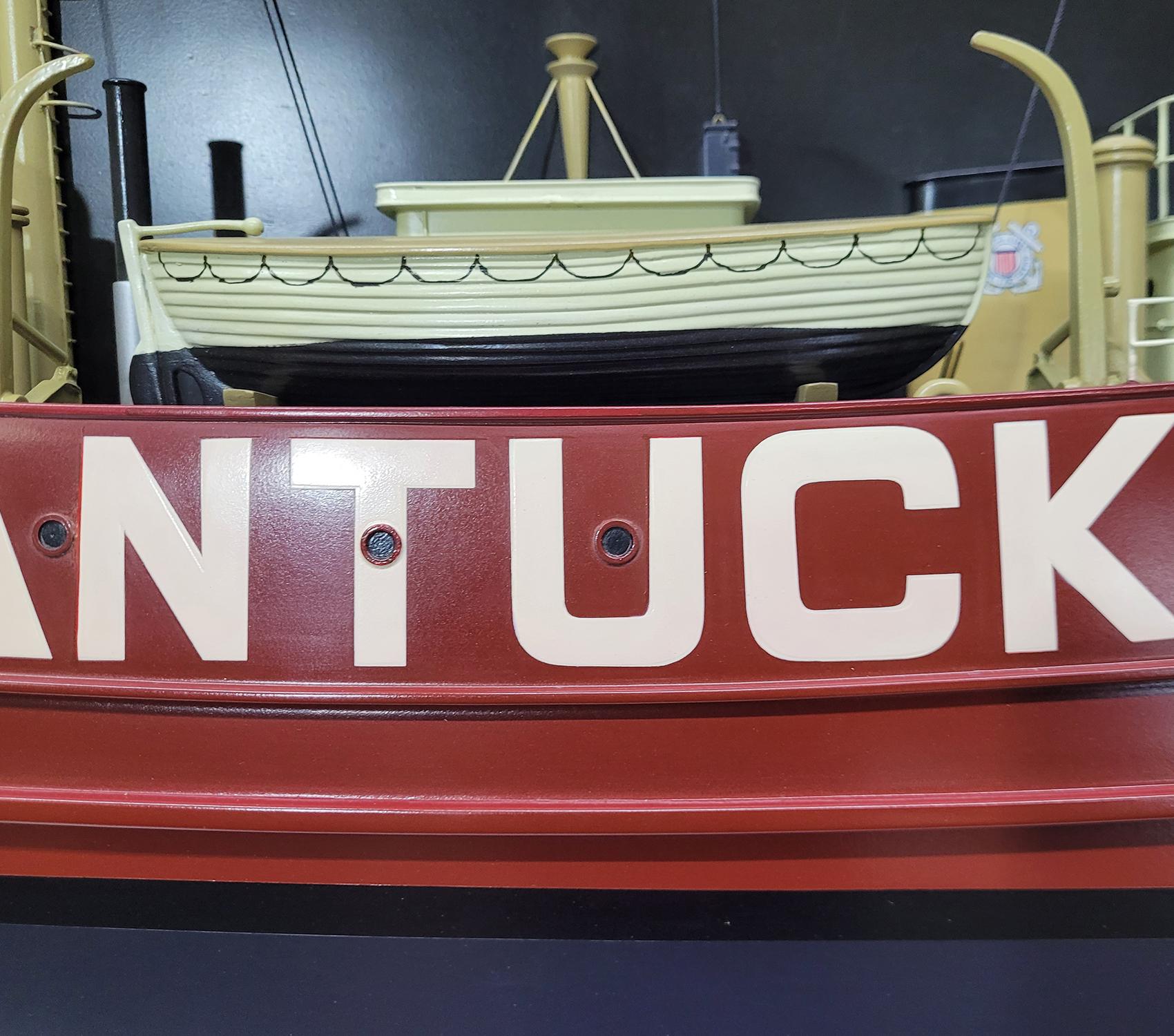 Half Model of the Lightship Nantucket For Sale 10