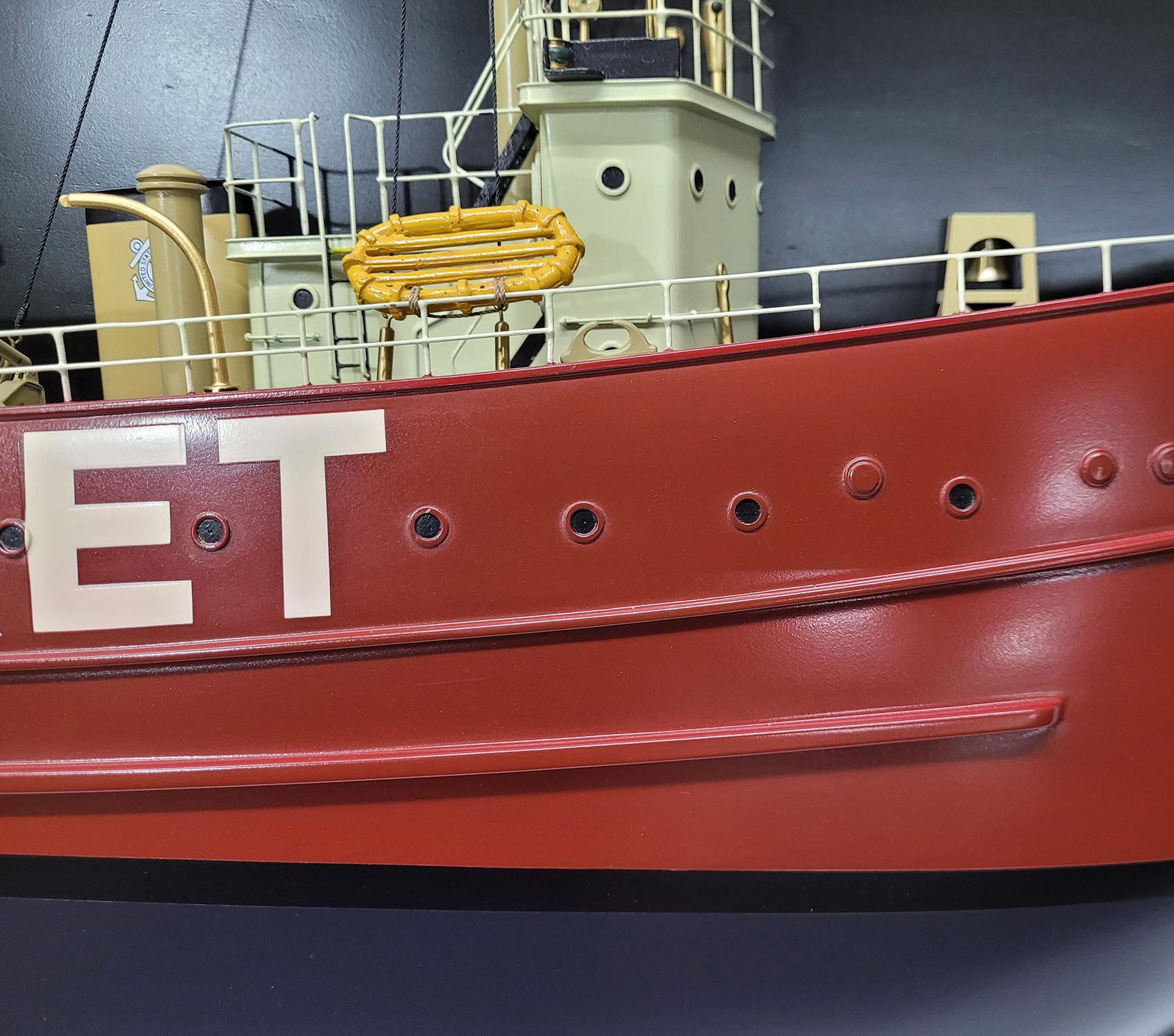 Half Model of the Lightship Nantucket For Sale 11