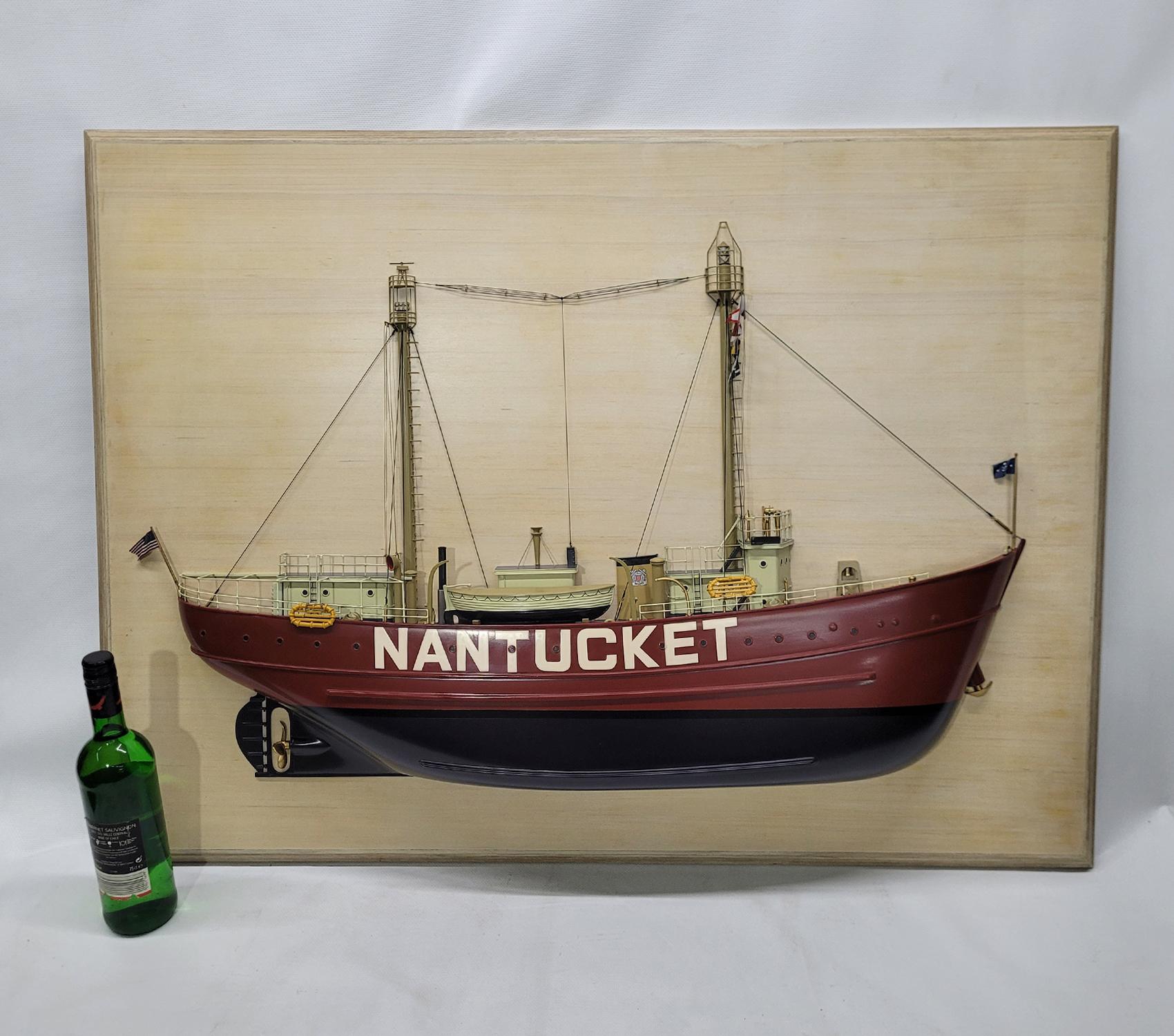 North American Half Model of the Lightship Nantucket