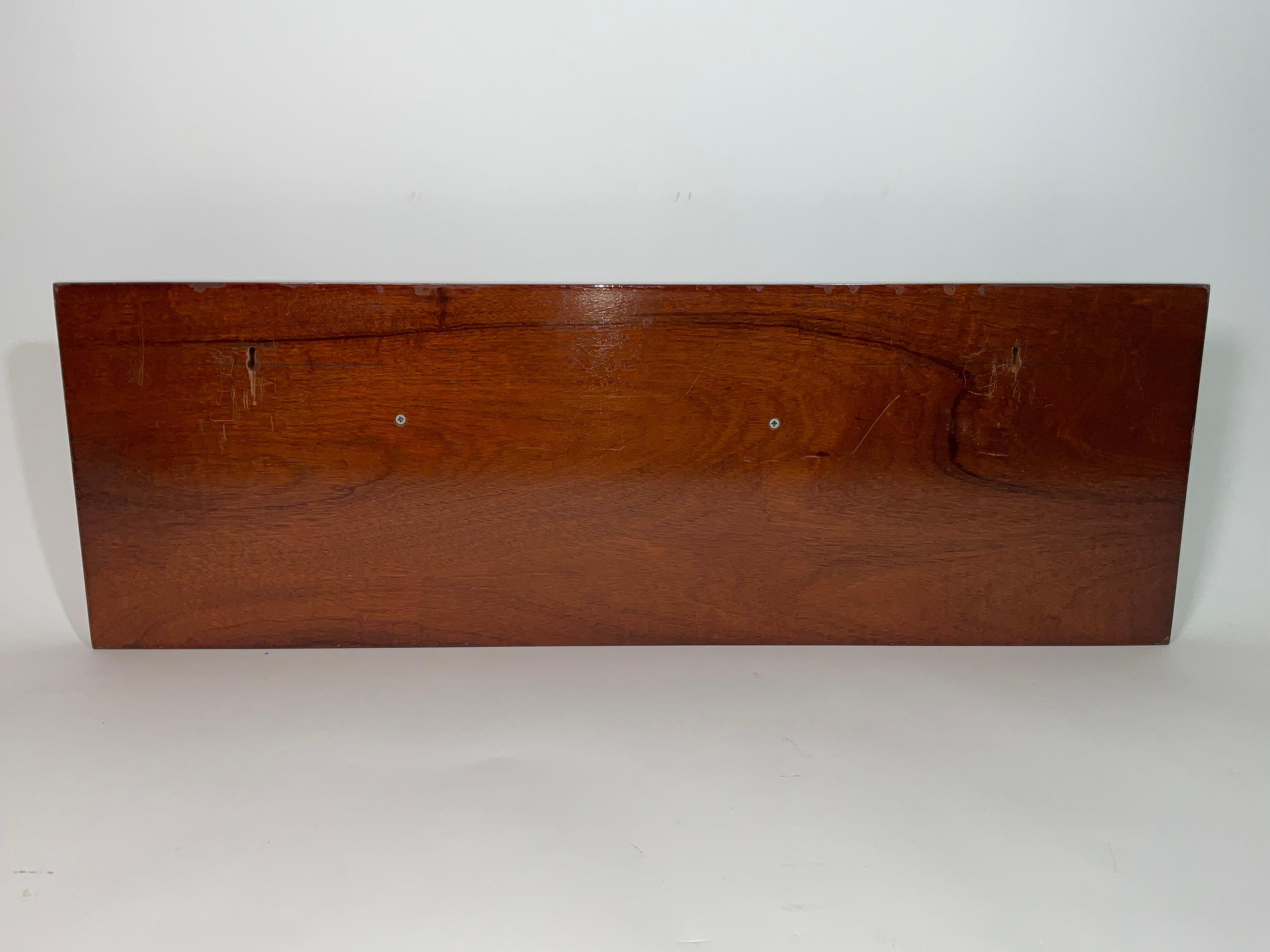 Half Model of the Sailing Yacht Hornet Carved by James Nash en vente 5