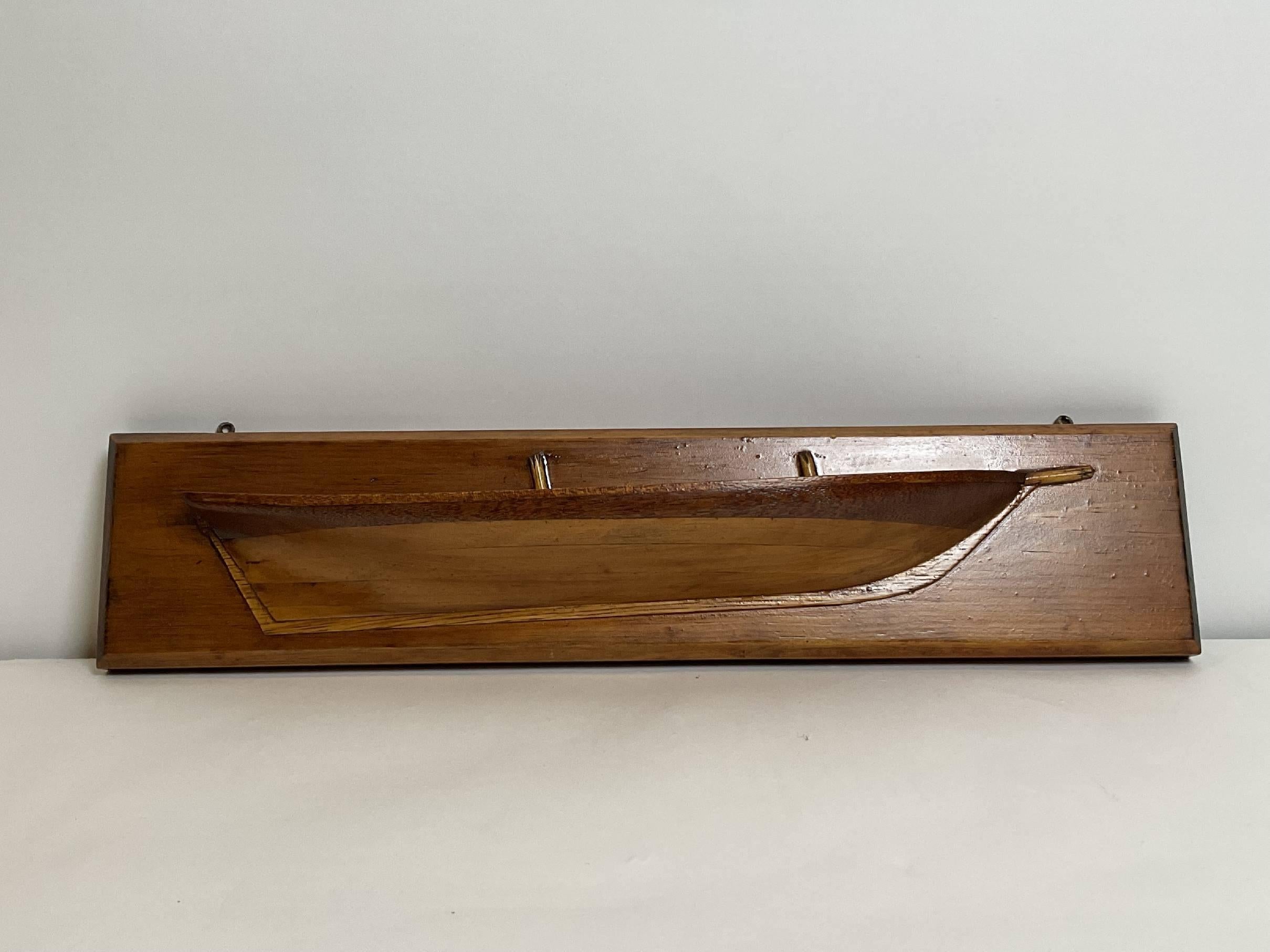 Half Model Of The Topsail Schooner Swift In Good Condition In Norwell, MA