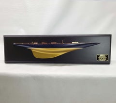 Half Model of the Yacht Endeavor, Gold