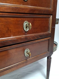 Half-Moon Console Louis XVI Style, Late 19th