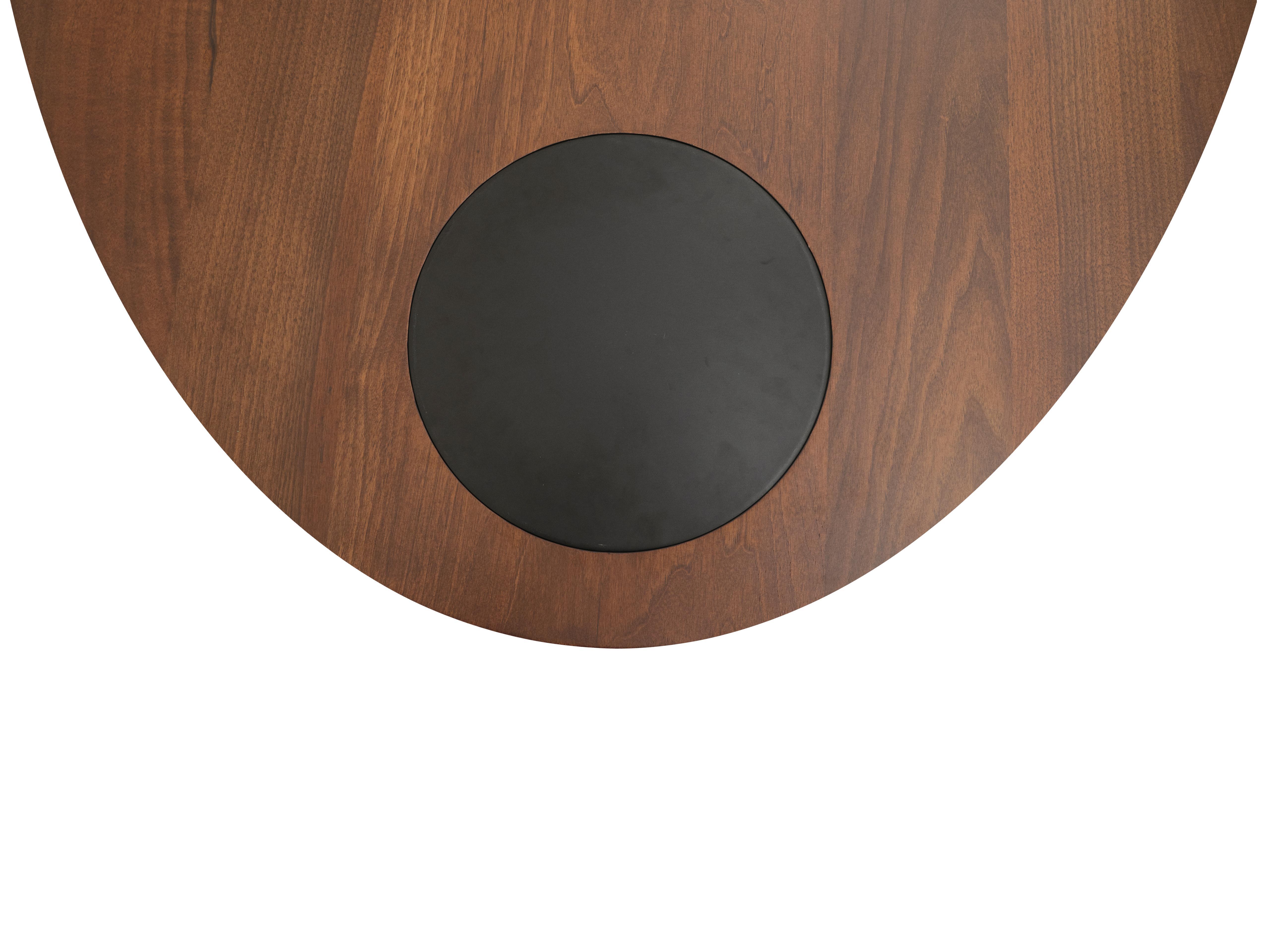 Fait main Table à manger demi-lune en vente
