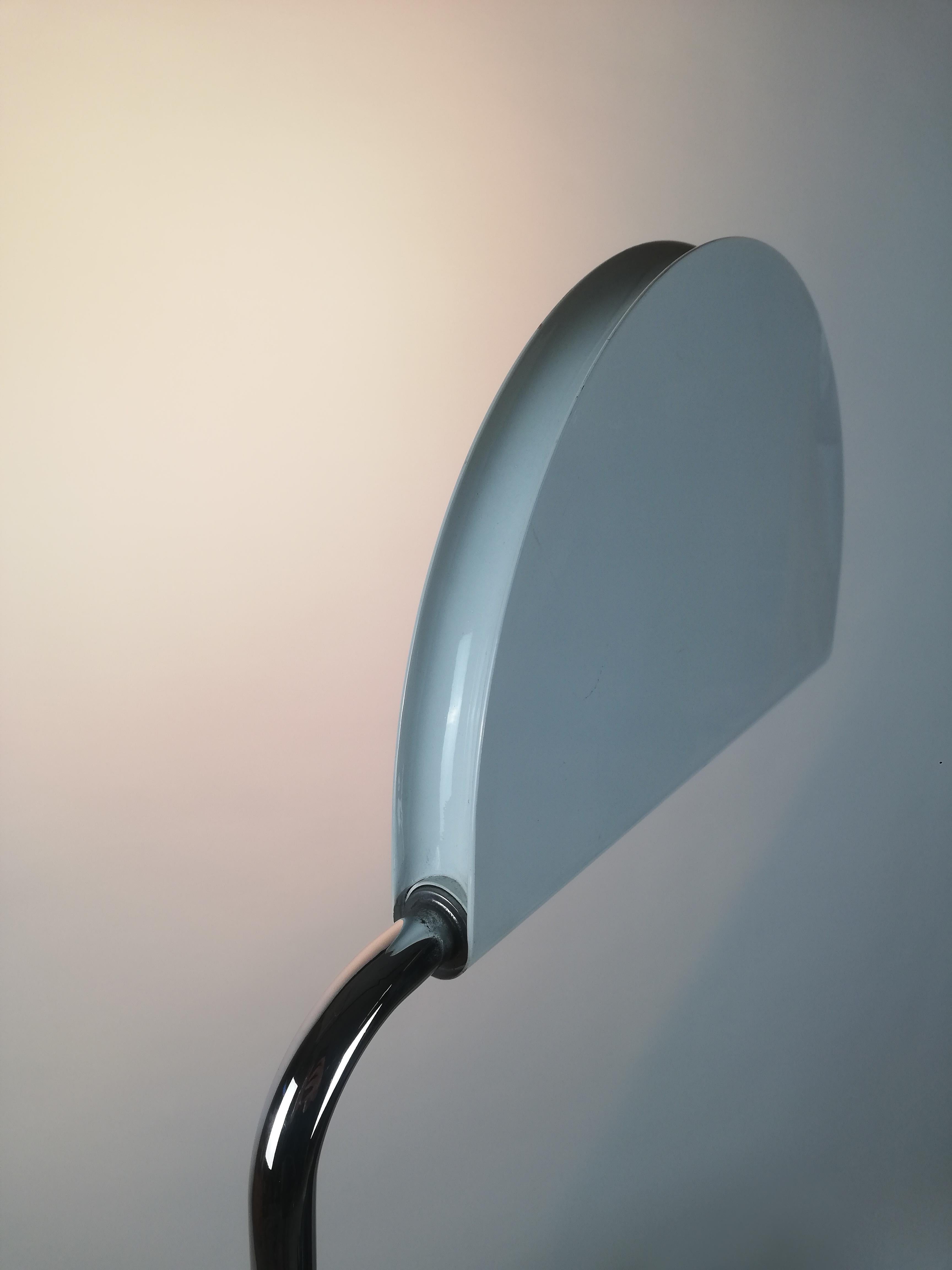 Stehlampe „Half Moon“ entworfen von Bruno Gecchelin für Skypper, Italien, 1970er Jahre im Angebot 8