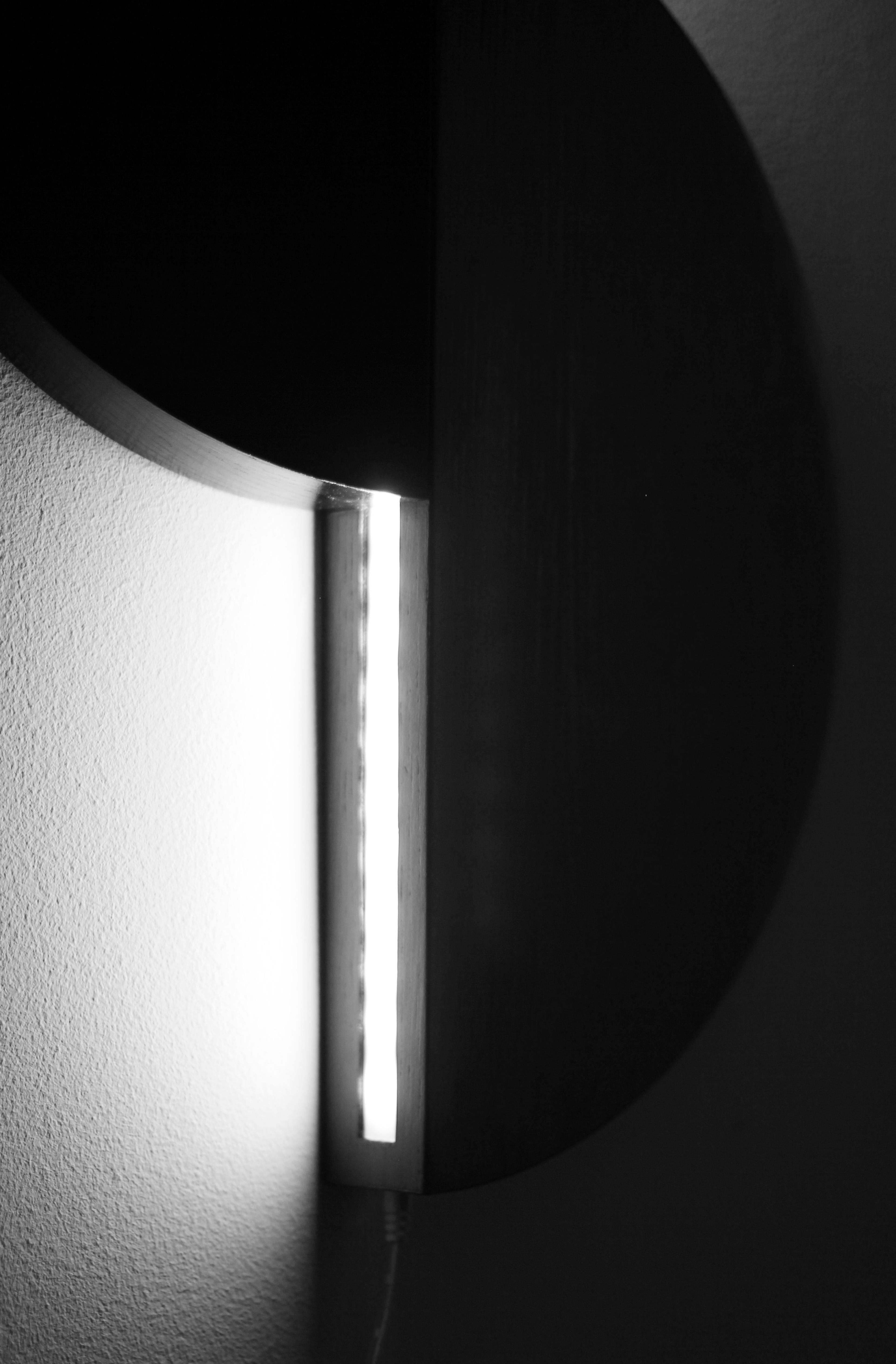 Contemporary HALF MOON Lamp by Dutch Studio Verbaan For Sale