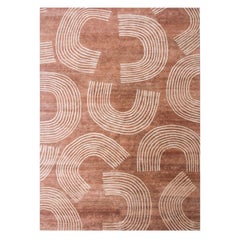 Großer Half Moon-Teppich von Art & Loom