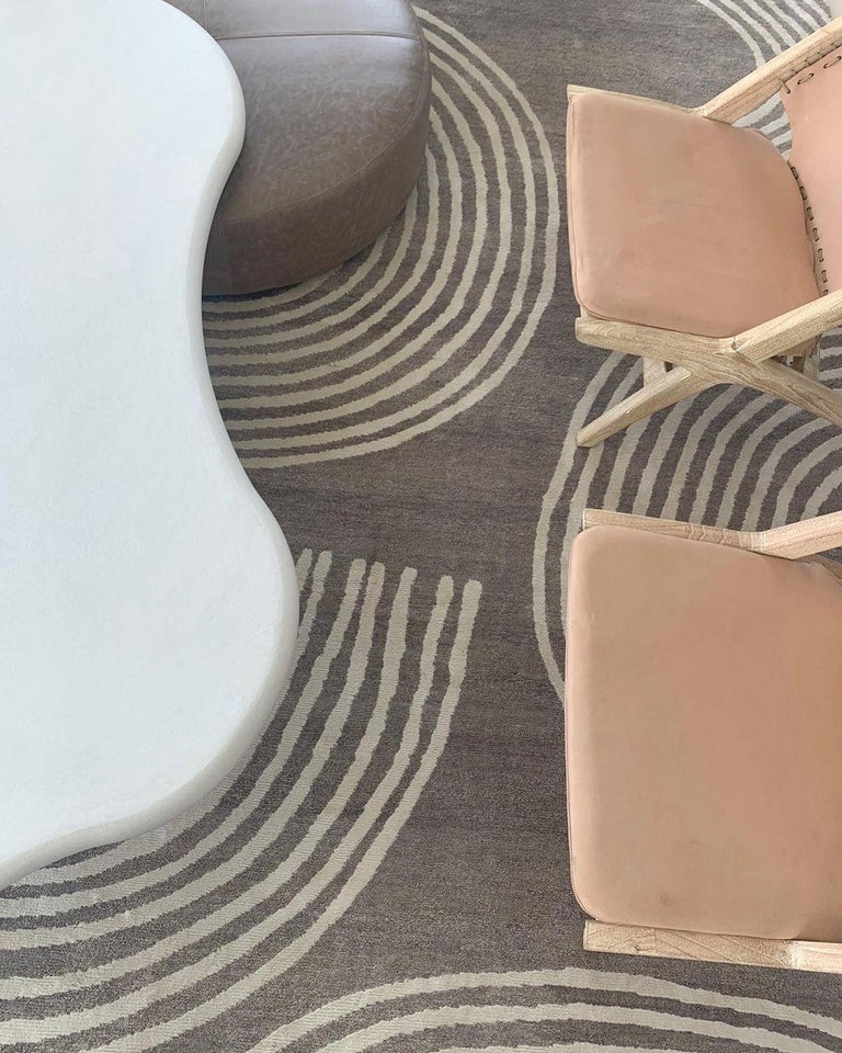 Half Moon Large Rug by Art and Loom For Sale at 1stDibs half moon rug large, crescent shaped