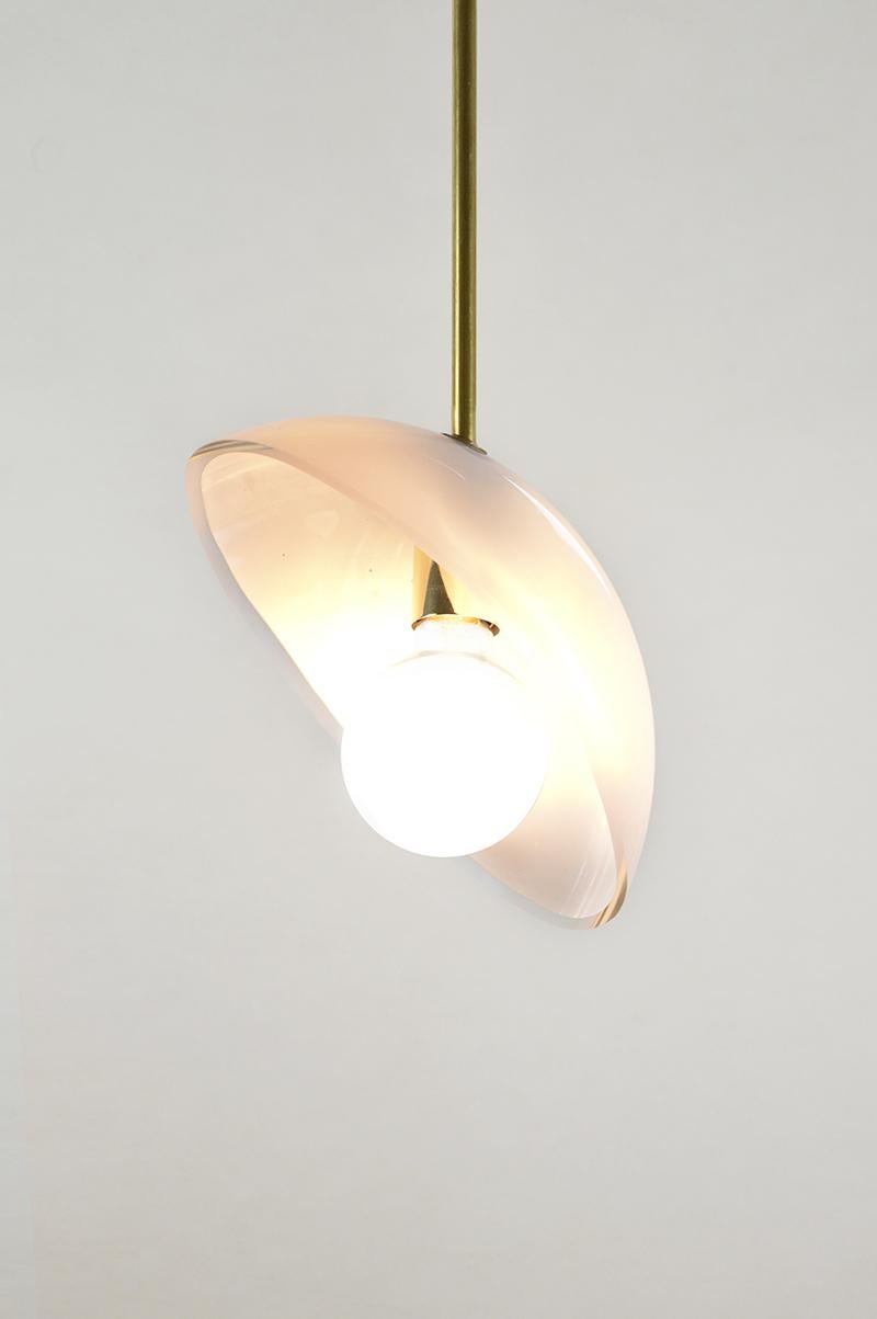 Half Moon Pendant Light In New Condition For Sale In Paris, FR
