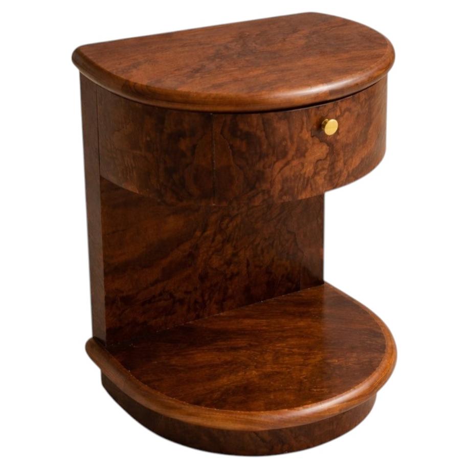 Half Moon Side Table For Sale