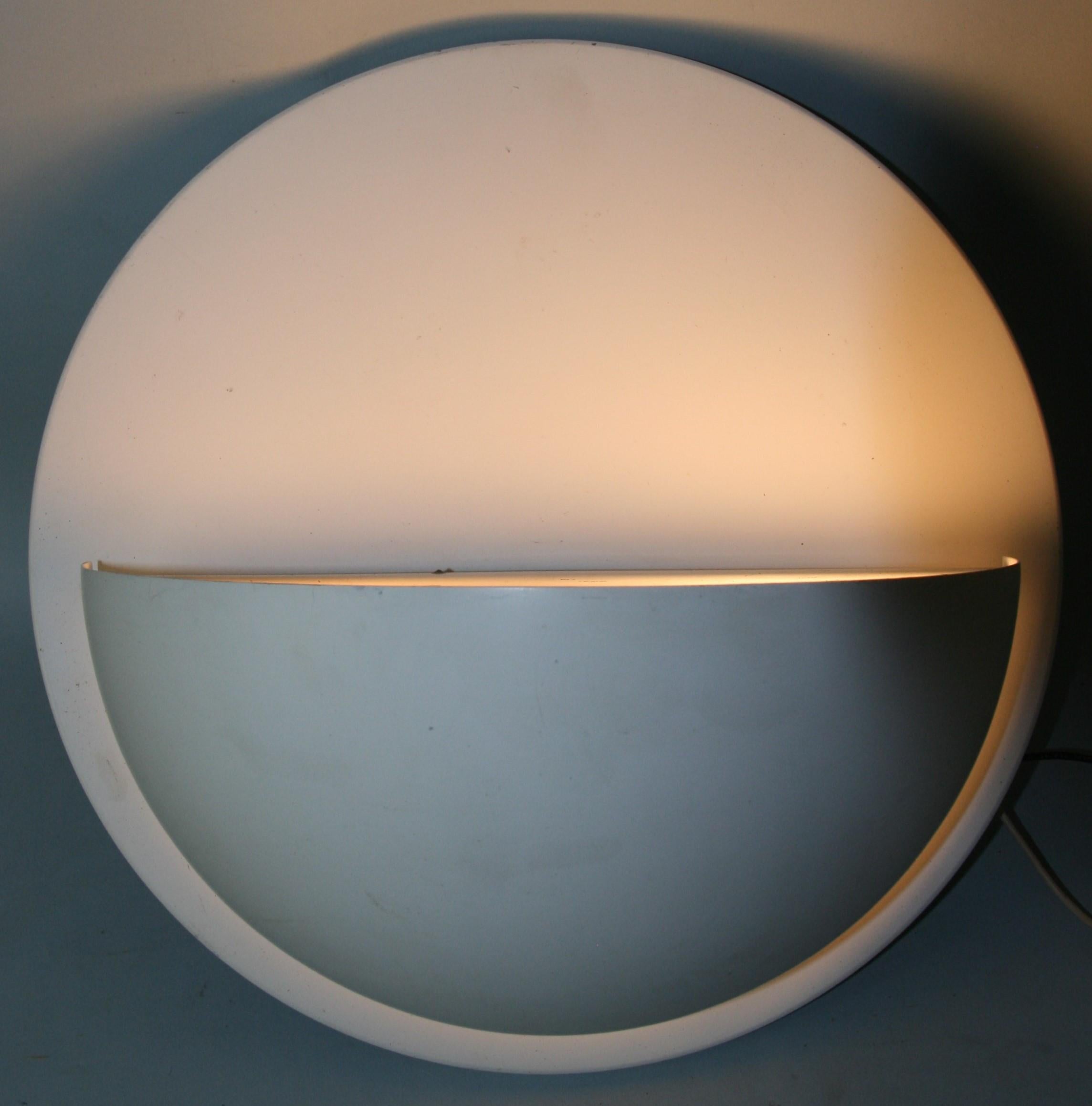 Late 20th Century Half Moon Wall Washer Sconce (5 available) For Sale