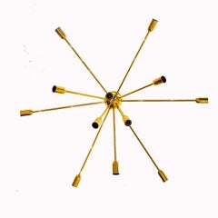 Half Sputnik Ceiling Lamp