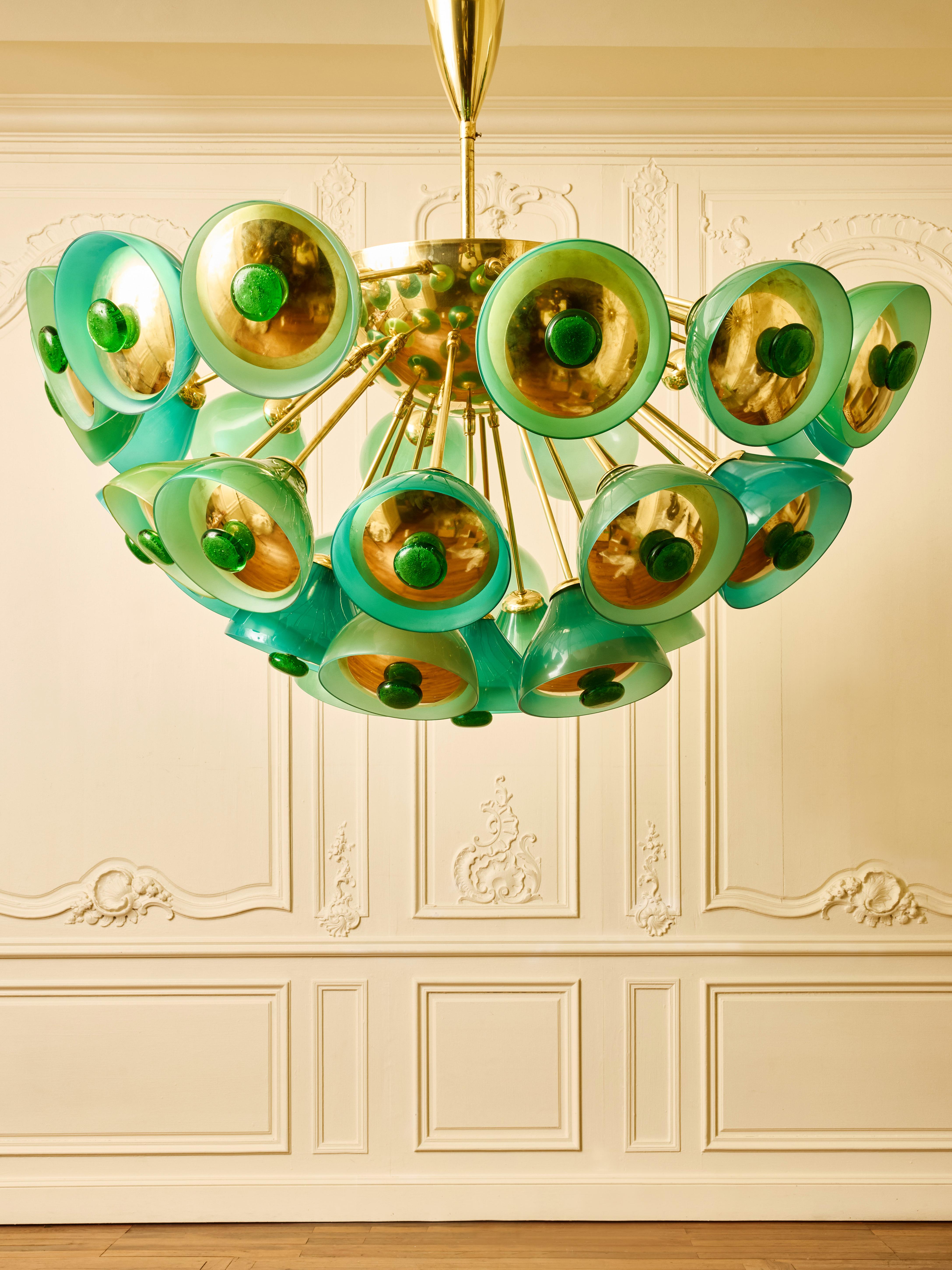 XXI secolo e contemporaneo Lampadario Sputnik dello Studio A. Glustin in vendita