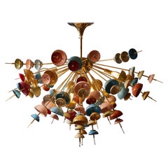 Half Sputnik Chandelier by Studio Glustin