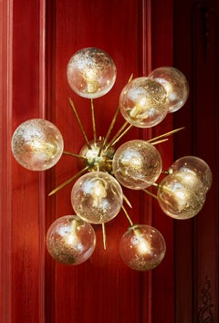 Half-Sputnik Sconces by Studio Glustin