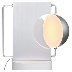 [Sample Piece] Half, Table Lamp 'Brushed Aluminum'