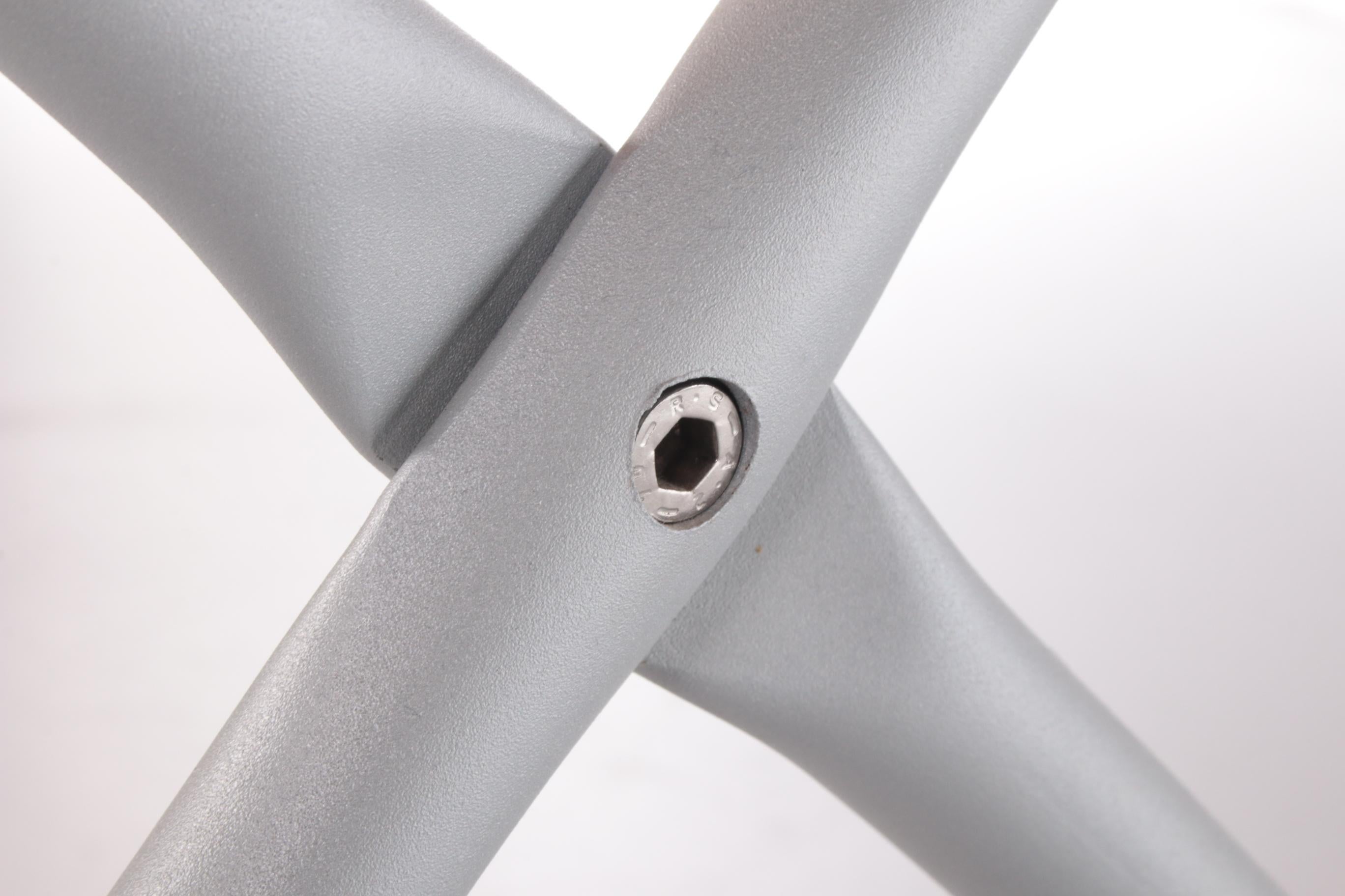 Halifax Desk with Metal Base, 1980 For Sale at 1stDibs