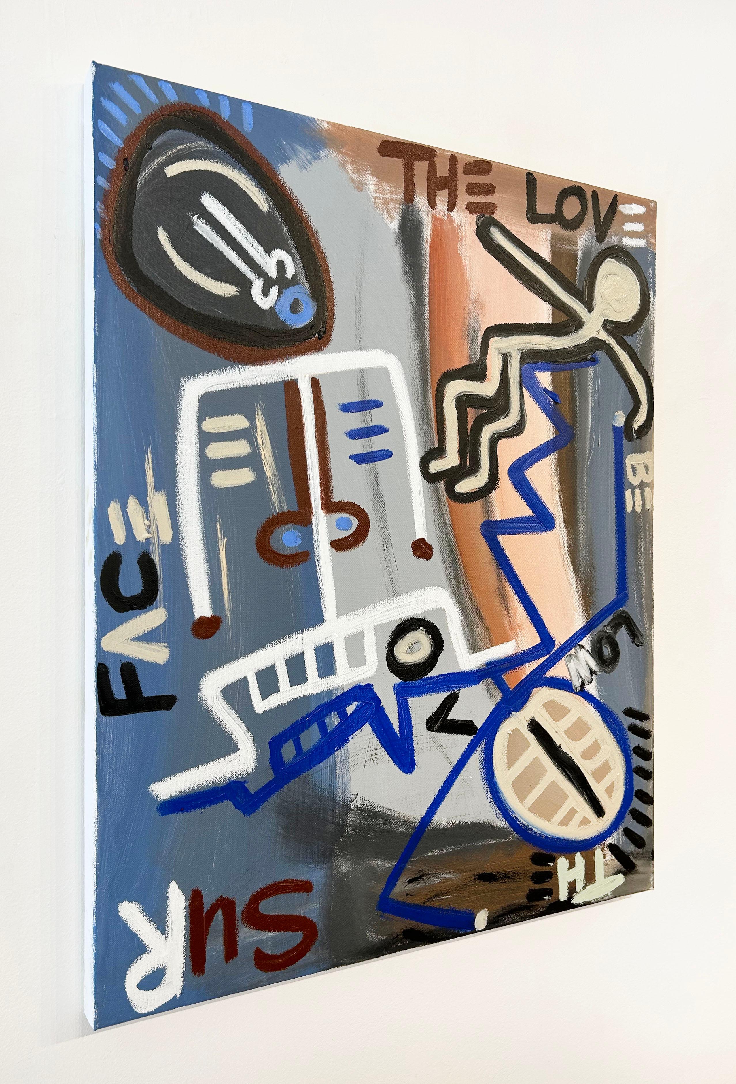 Artista:  Fiori, Halim
Titolo:  Love Be Low The Sur Face
Data:  2025
Media:  Acrilico e pastello a olio su tela
Non incorniciato Dimensioni:  30