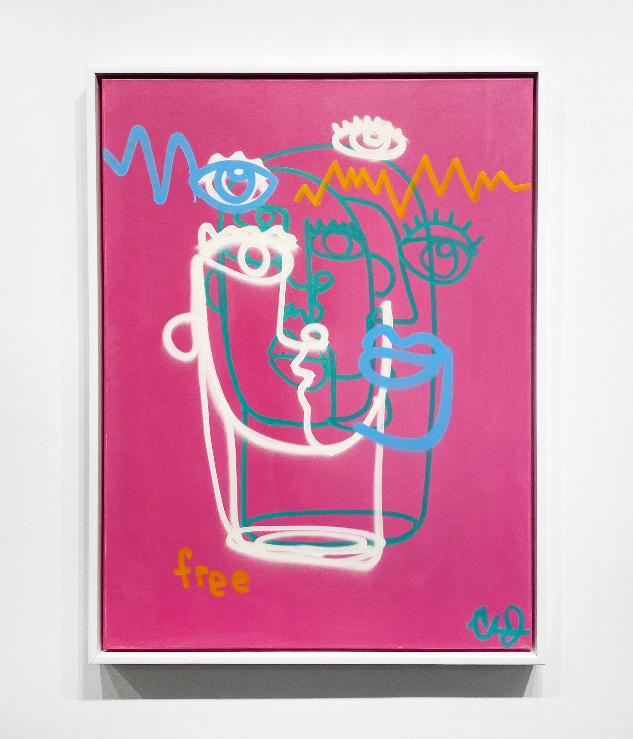 Freie Farbe (Streetart), Painting, von Clarence James
