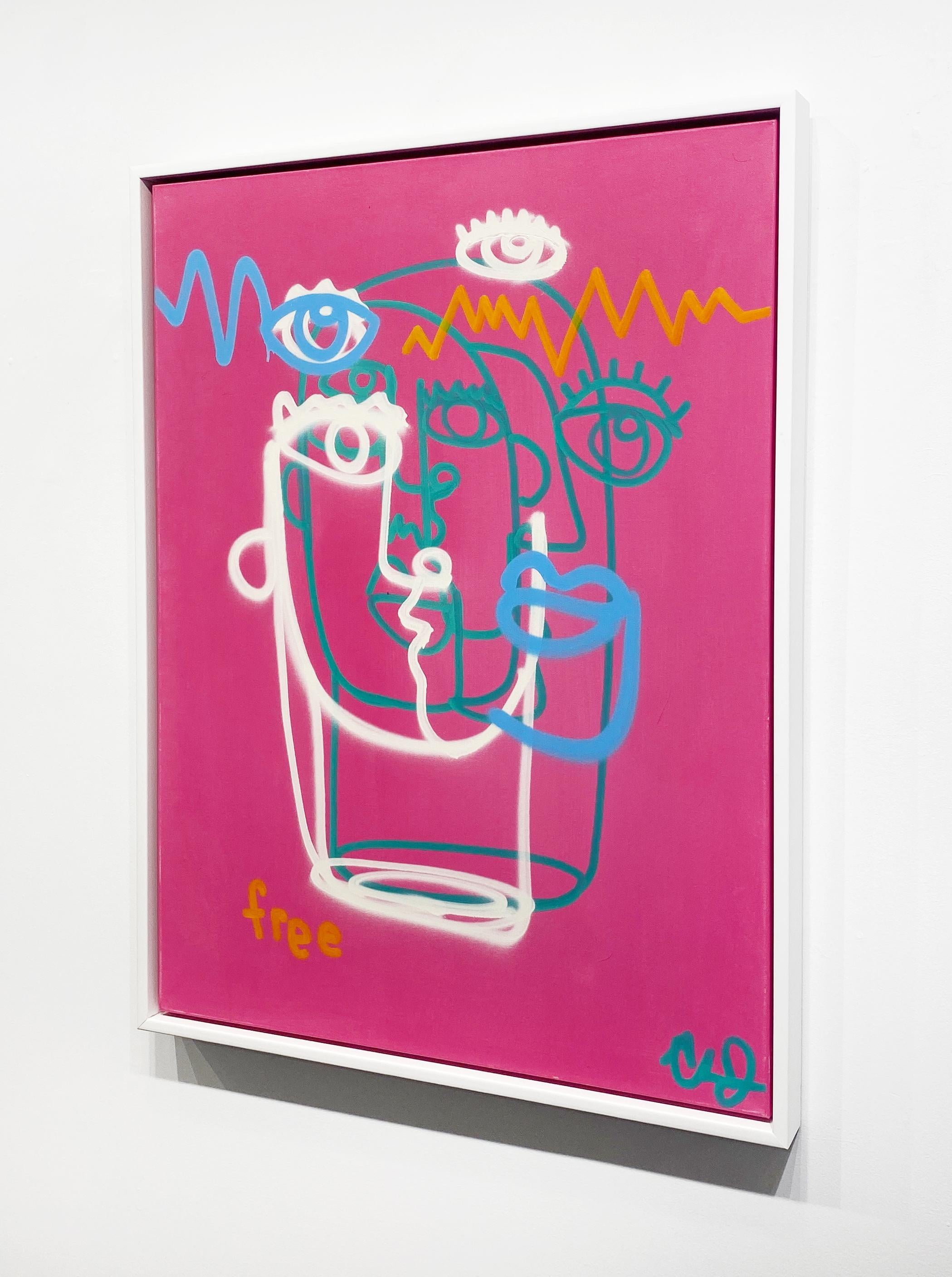 Künstler:  James, Clarence
Titel:  Freie Farbe
Datum:  2021
Medium:  Acryl, Aerosol, Ölstift auf Leinwand
Ungerahmt Abmessungen:  40