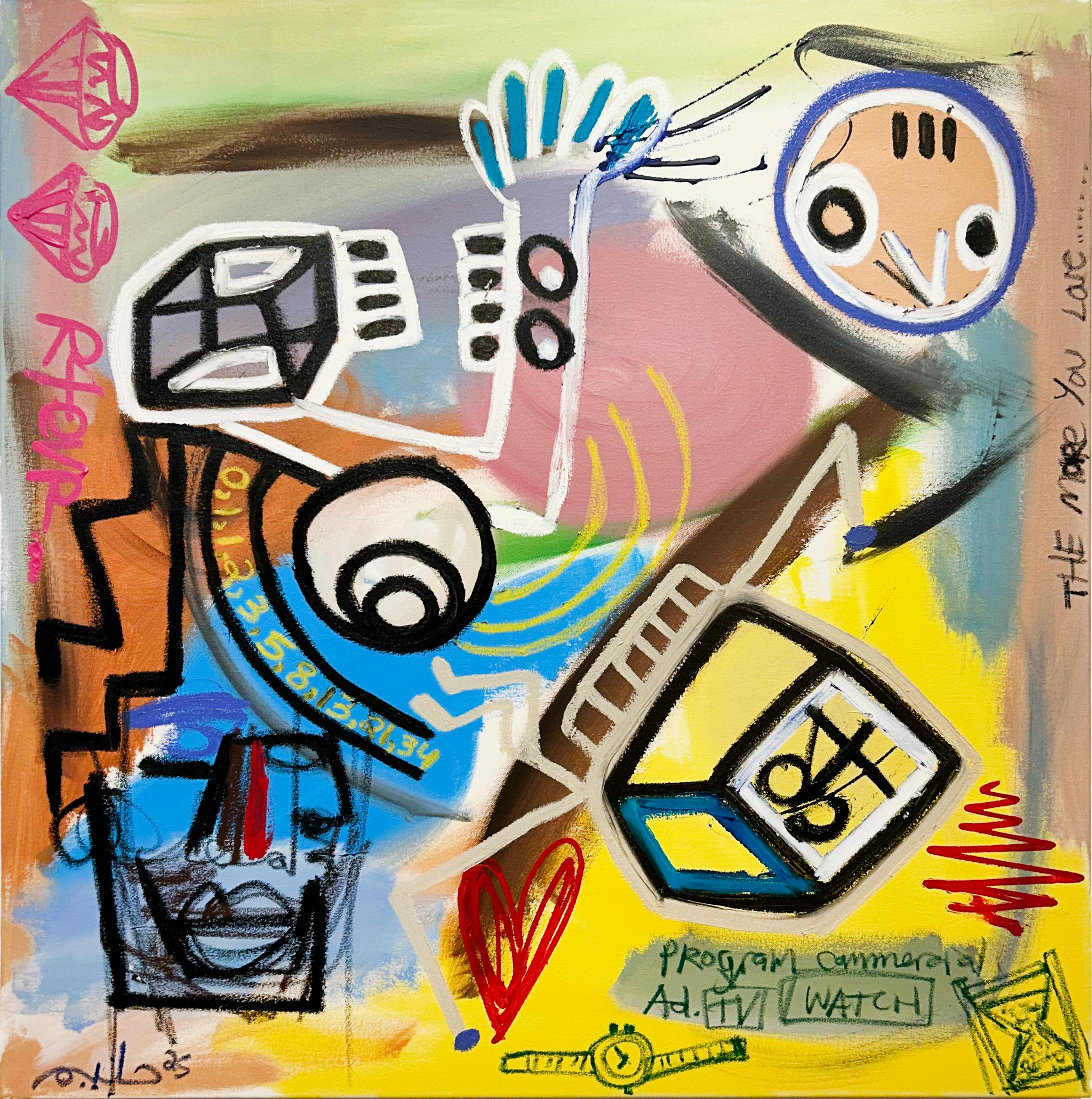 The More You Love – Painting von Halim Flowers/Clarence James
