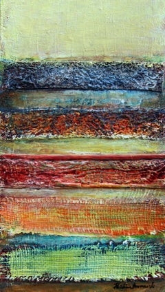 Classic Colors Mixed Media on canvas Contemporary Signed 2010+