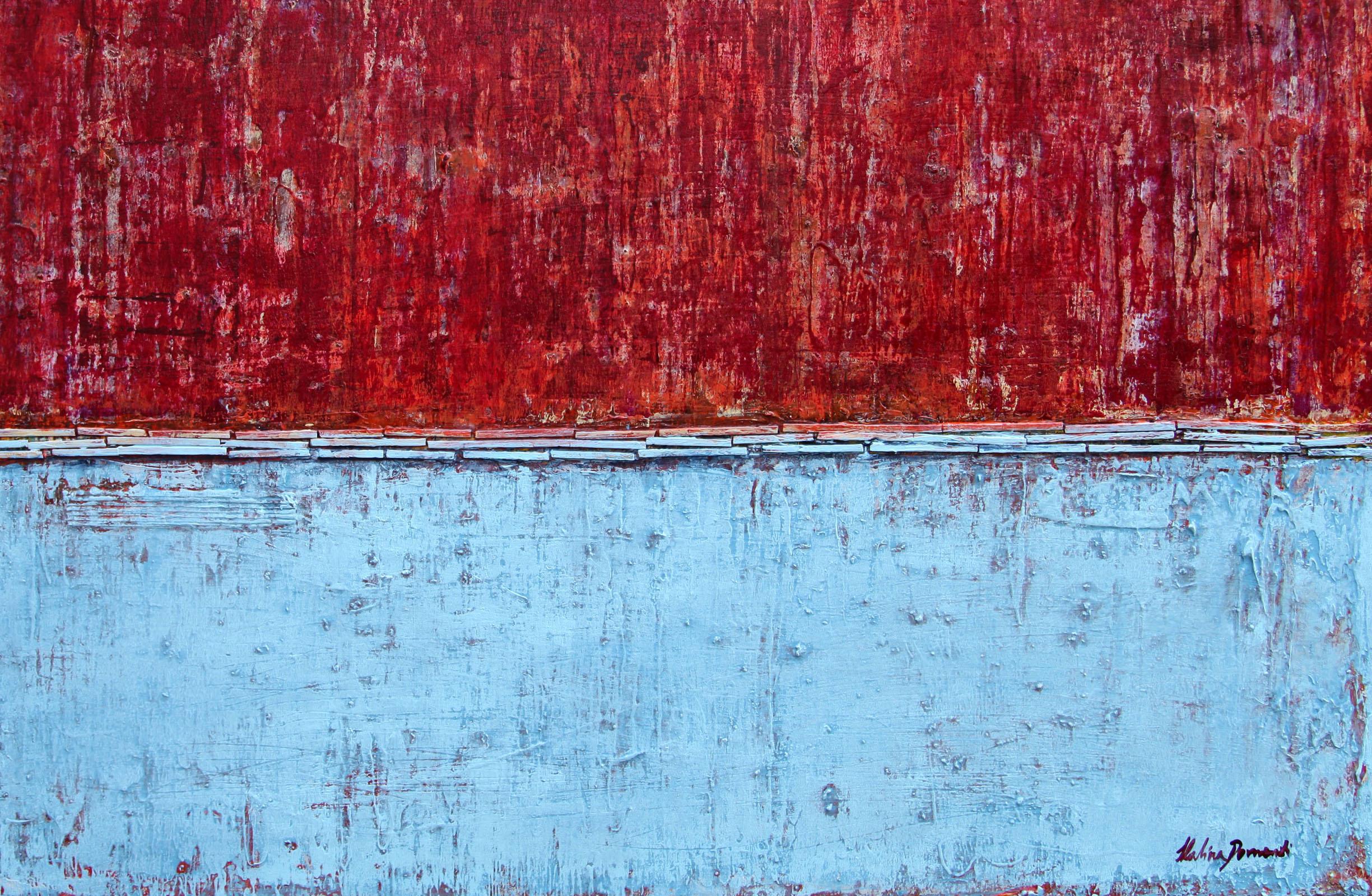 Ritorno alla Nature - Painting Espressionismo astratto di  Halina Domanski