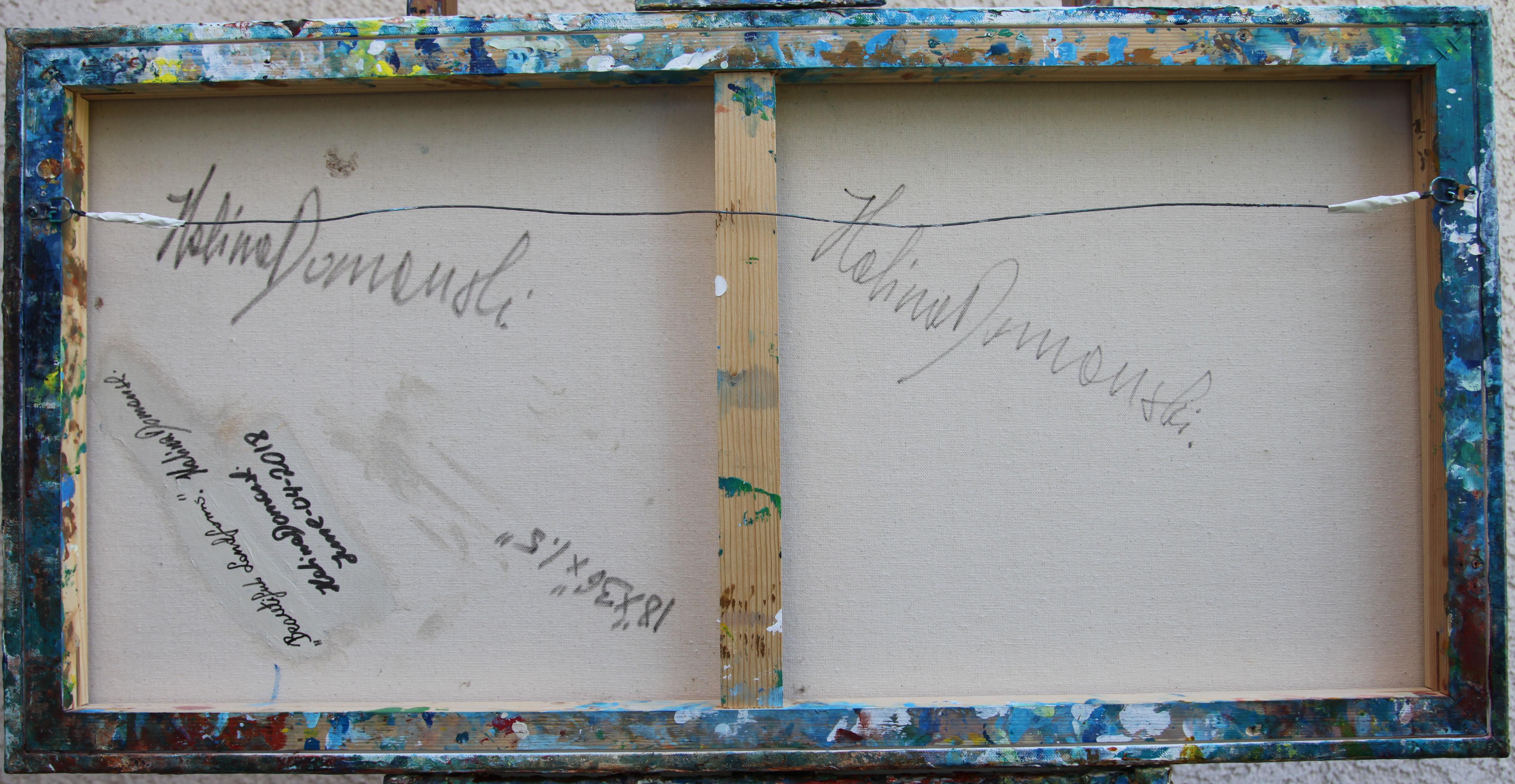 Inspired by natural texture and colors, guided by an intuitive sense of balance and harmony. .
It was painted with professional acrylic paint.
Sides are painted. Signed /dated / titled.
It is original abstract expressionist painting on gallery