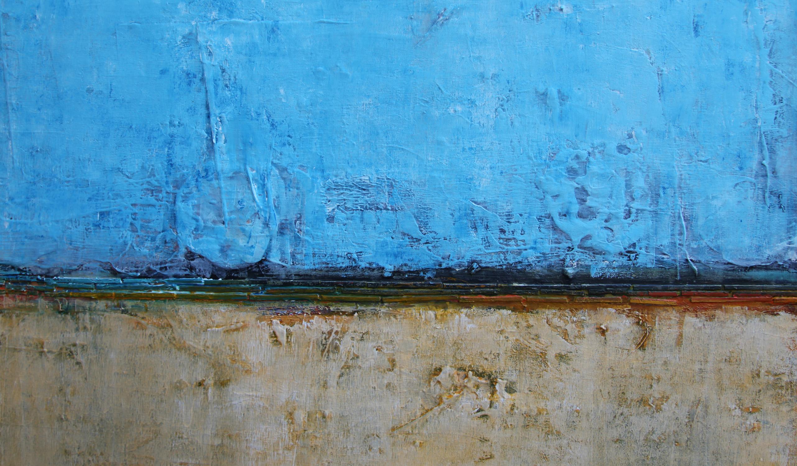 Believe in dich selbst – Painting von  Halina Domanski