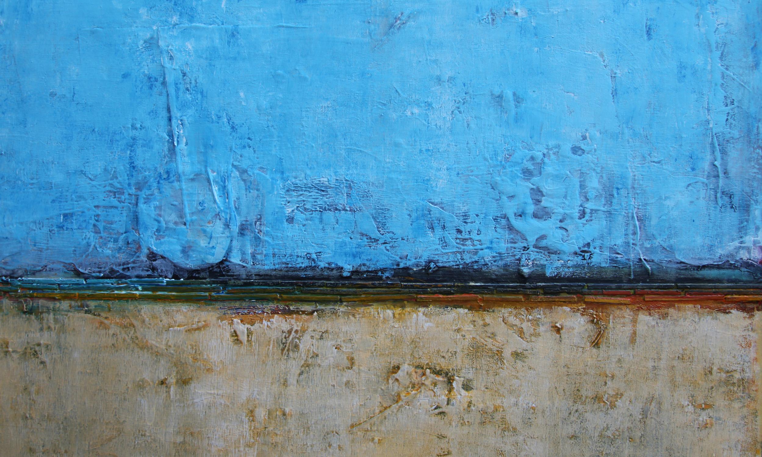 Believe in dich selbst (Abstrakter Expressionismus), Painting, von  Halina Domanski