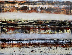 Busy Day in New York Pittura astratta Contemporanea Moderna Testurizzata Firmata 2010+