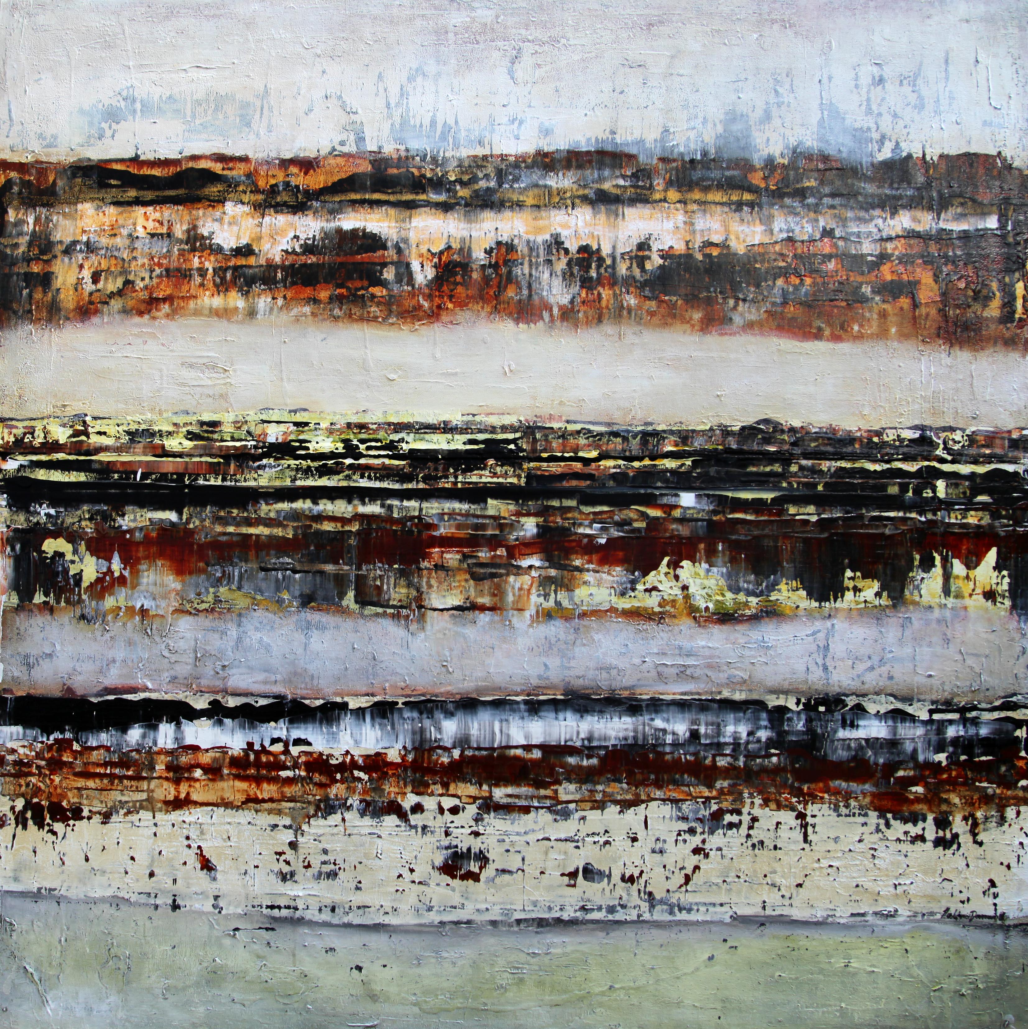 I've always relished the challenge of turning nothing into something .My artwork is where spontaneity and careful planning coexist ,reflection of my journey from inspiration to the canvas .
The inspiration for this contemporary piece comes directly
