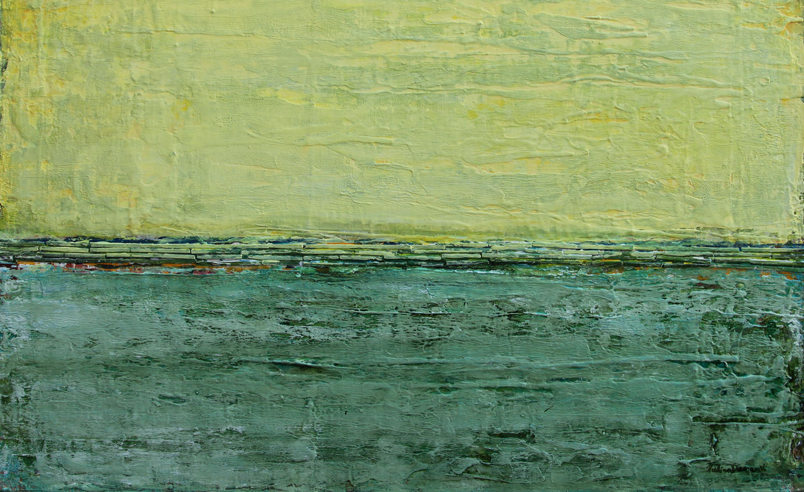 Celebration - Abstract Painting by  Halina Domanski