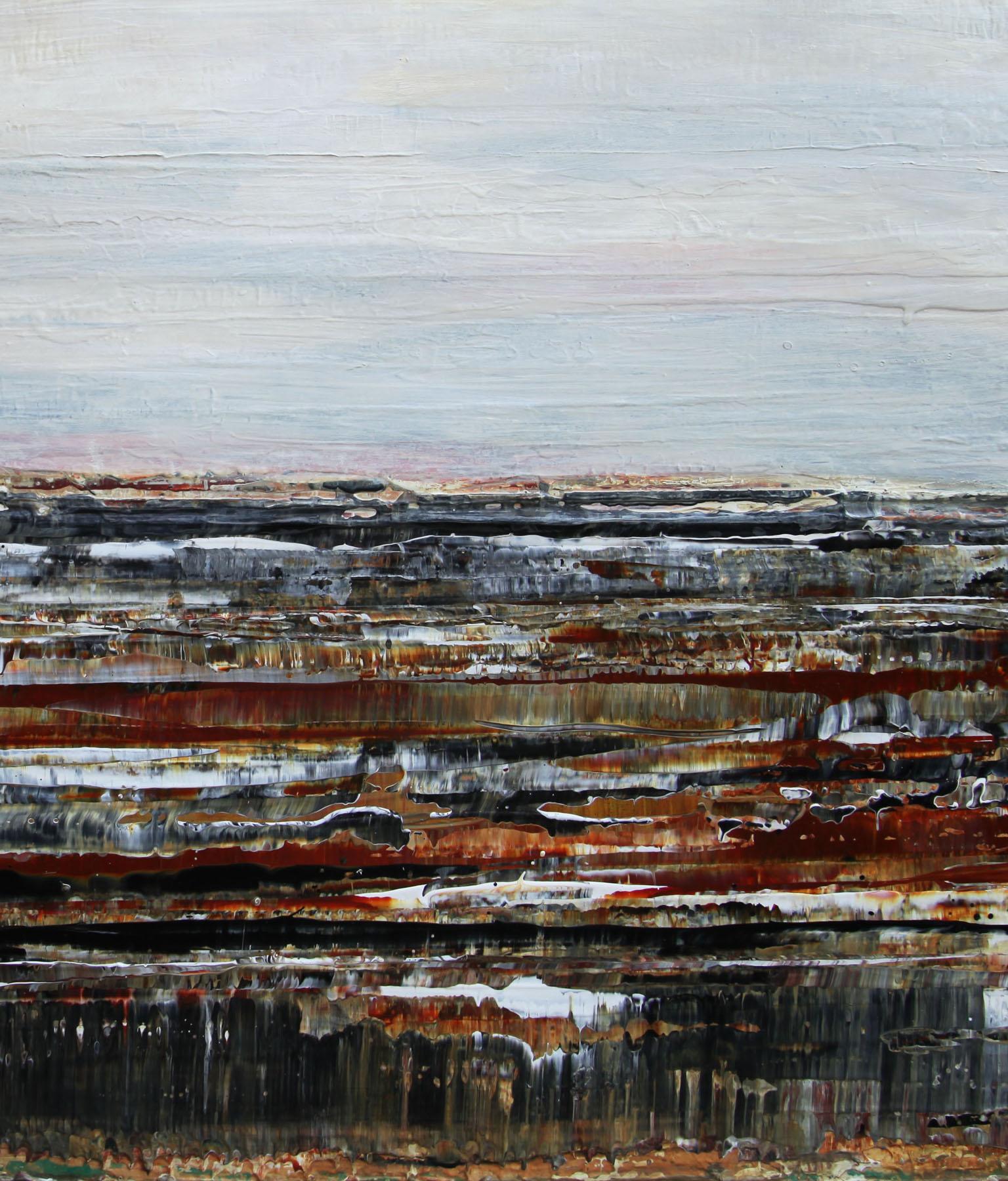 Armonica cromatica - Painting Espressionismo astratto di  Halina Domanski