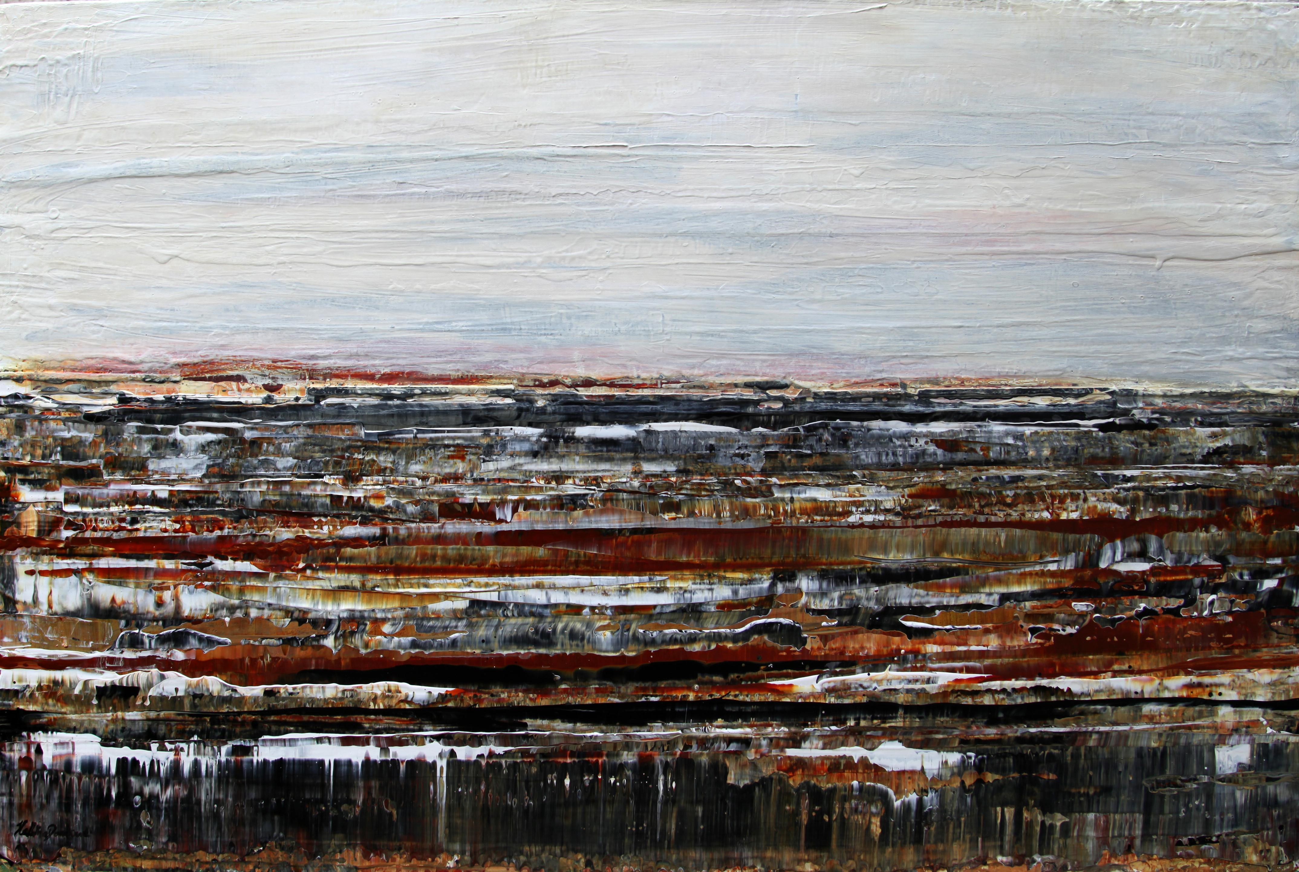  Halina Domanski Abstract Painting - Chromatic Harmonica