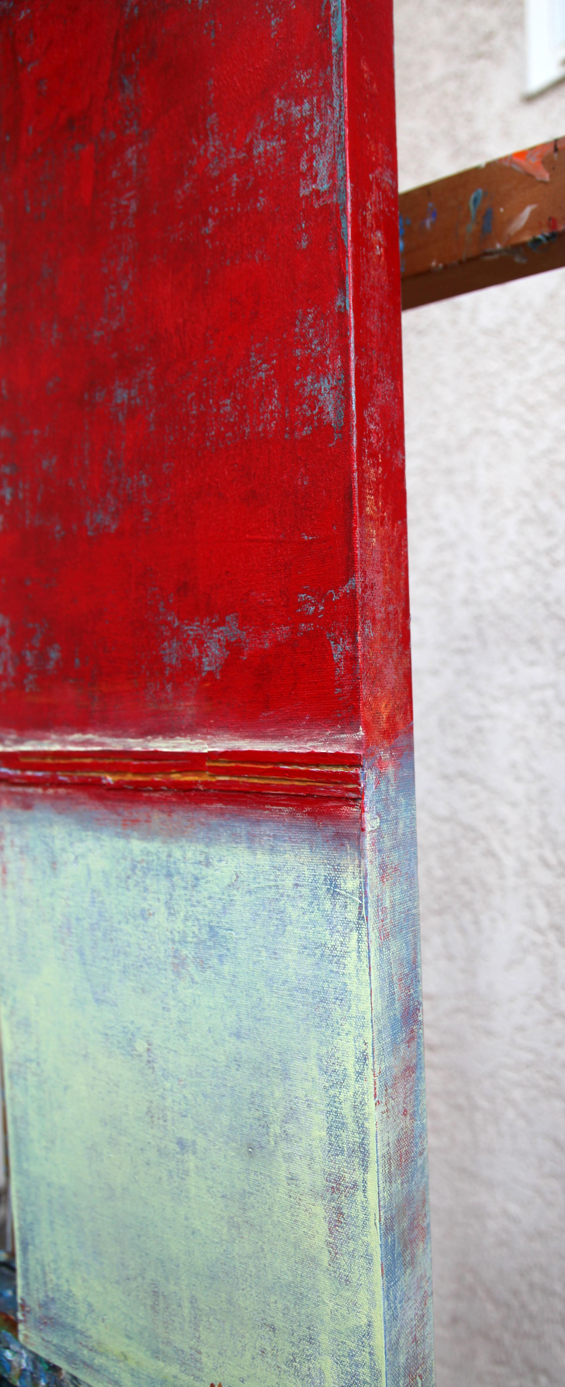 Única y ÚNICA EN SU TIPO. Cuadro abstracto original sobre lienzo envuelto en una galería.
Mi trabajo artístico gira en torno a la energía positiva, el equilibrio y la armonía.
Las capas de pintura dan una estructura y unas texturas sutiles a mis