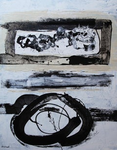 Easy Day Abstract Painting, Acrylic on Canvas, Signed, 2010s