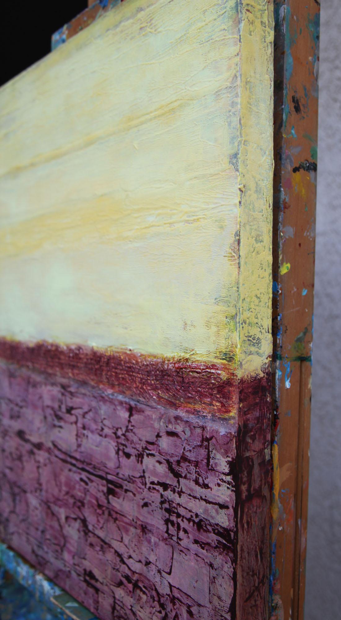 Bei der Komposition habe ich mich von meinem intuitiven Sinn für Ausgewogenheit, Farbtheorie und Textur leiten lassen.
Es wurde mit professioneller Acrylfarbe bemalt.
ONE-OF-A-KIND, originales und einzigartiges Acrylgemälde auf Leinwand.
Die Seiten