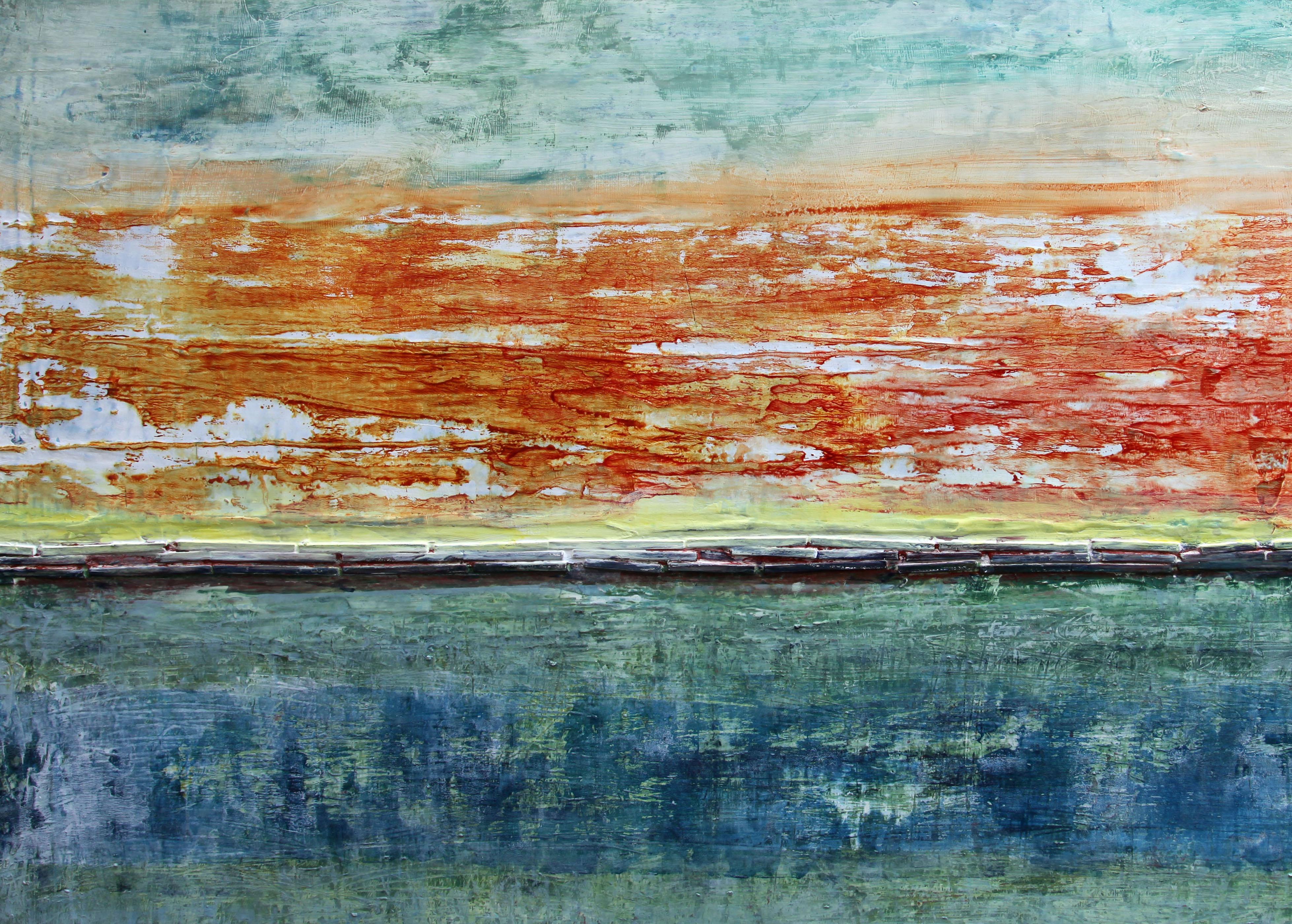 Great Future - Painting by  Halina Domanski